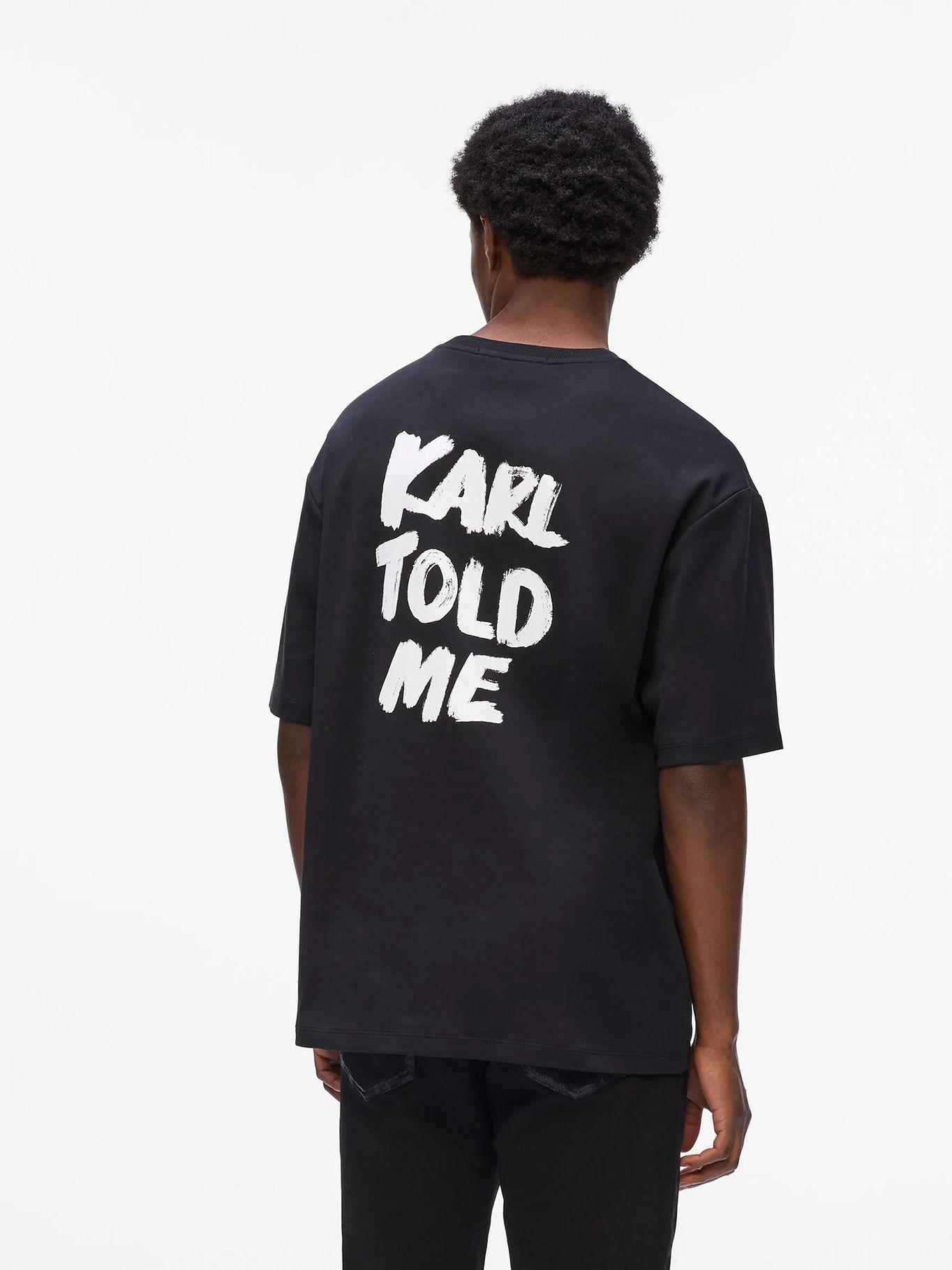 Polera relaxed Negro Karl Lagerfeld-2