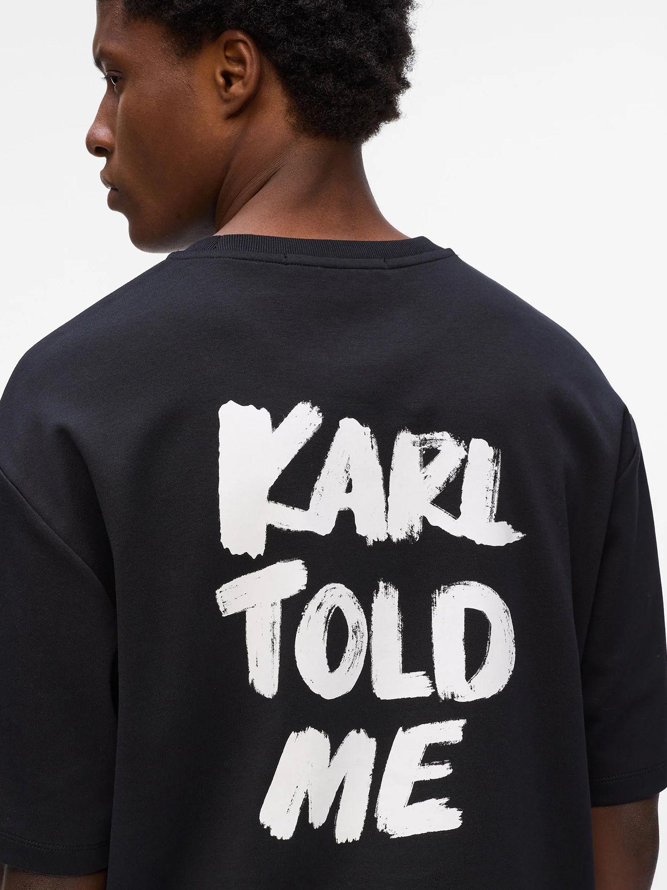 Polera relaxed Negro Karl Lagerfeld-3