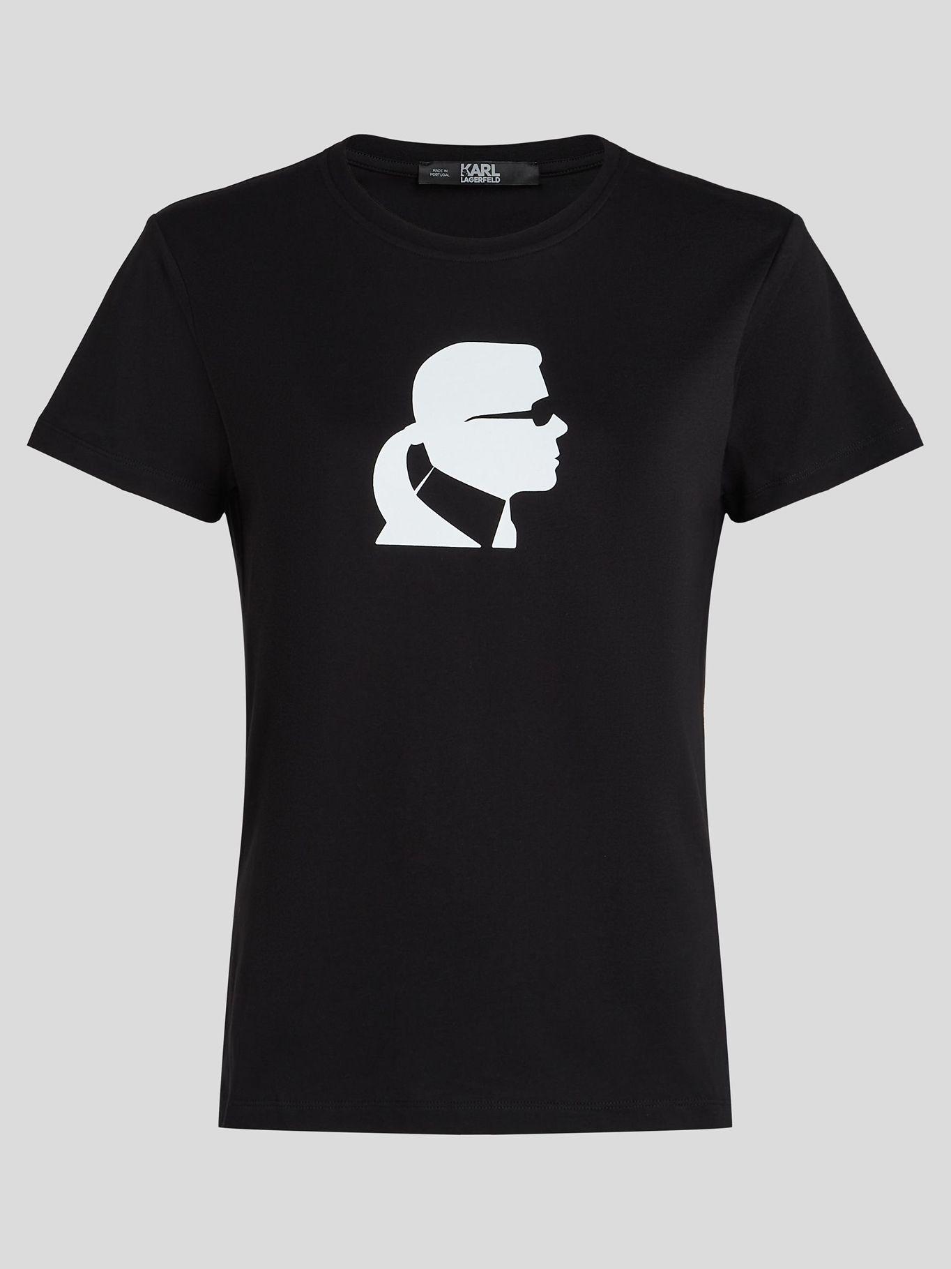 Polera con perfil d KARL Negro Karl Lagerfeld-0