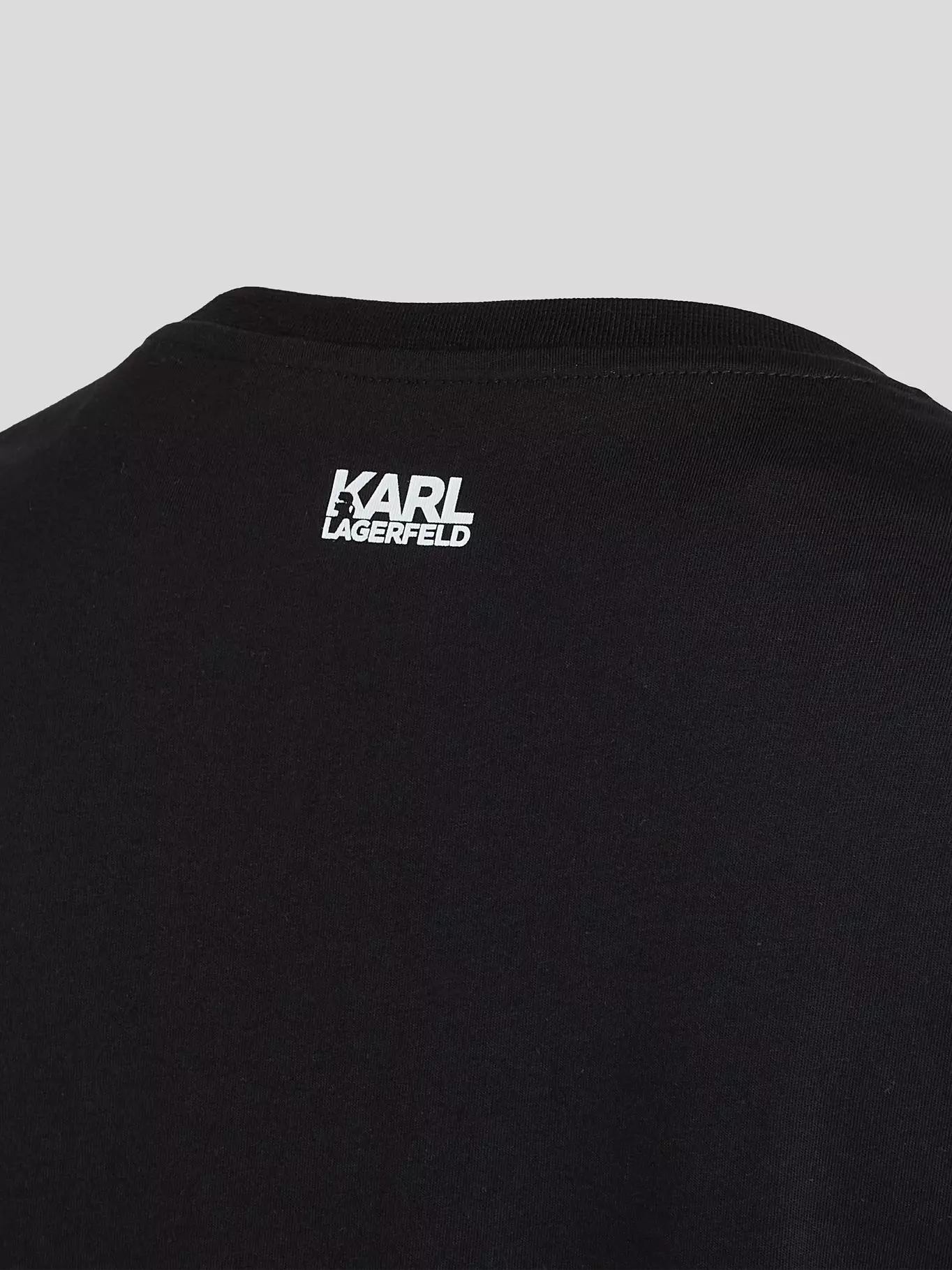 Polera con perfil d KARL Negro Karl Lagerfeld-2