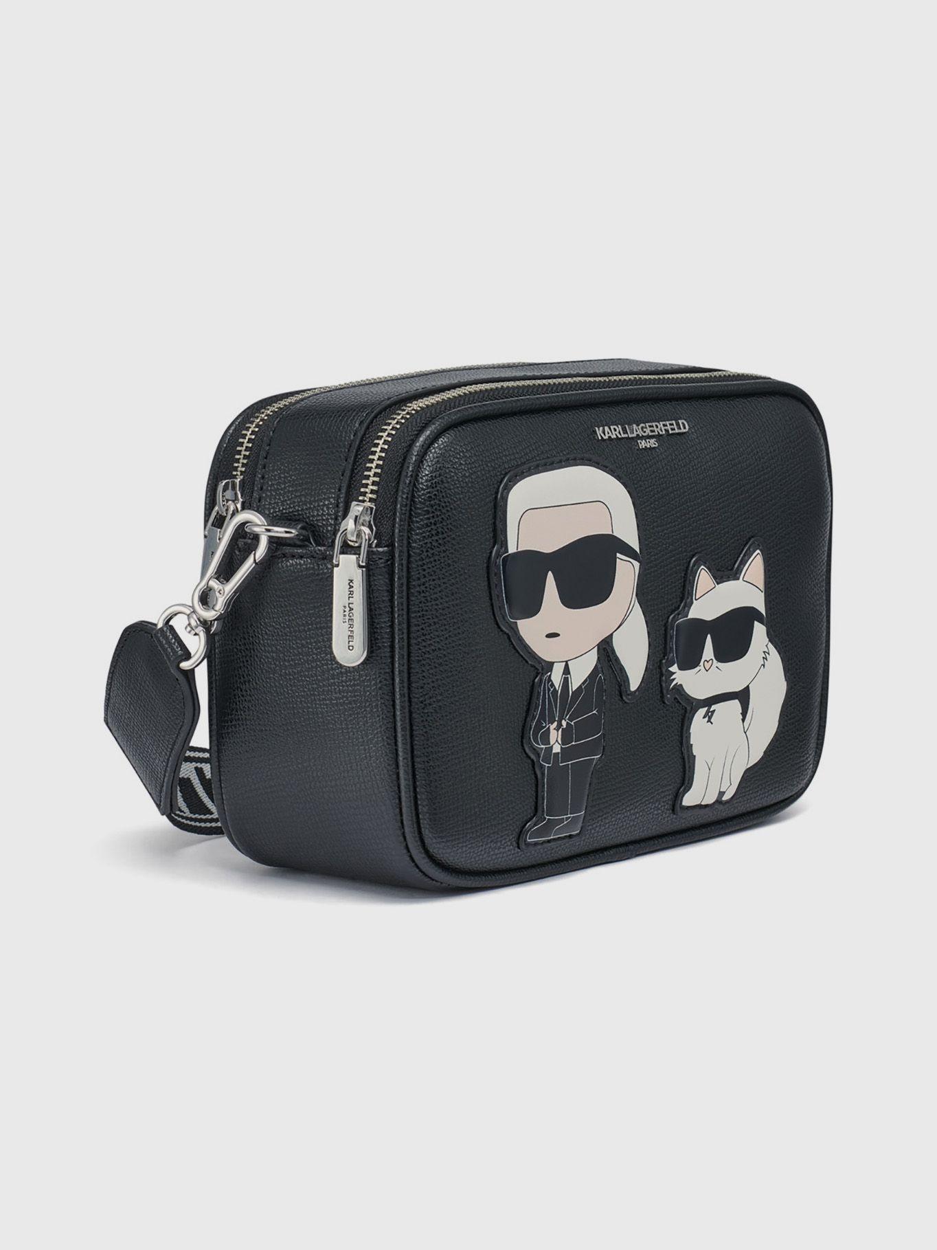 Cartera cruzada Maybelle KL3 Negro Karl Lagerfeld-4