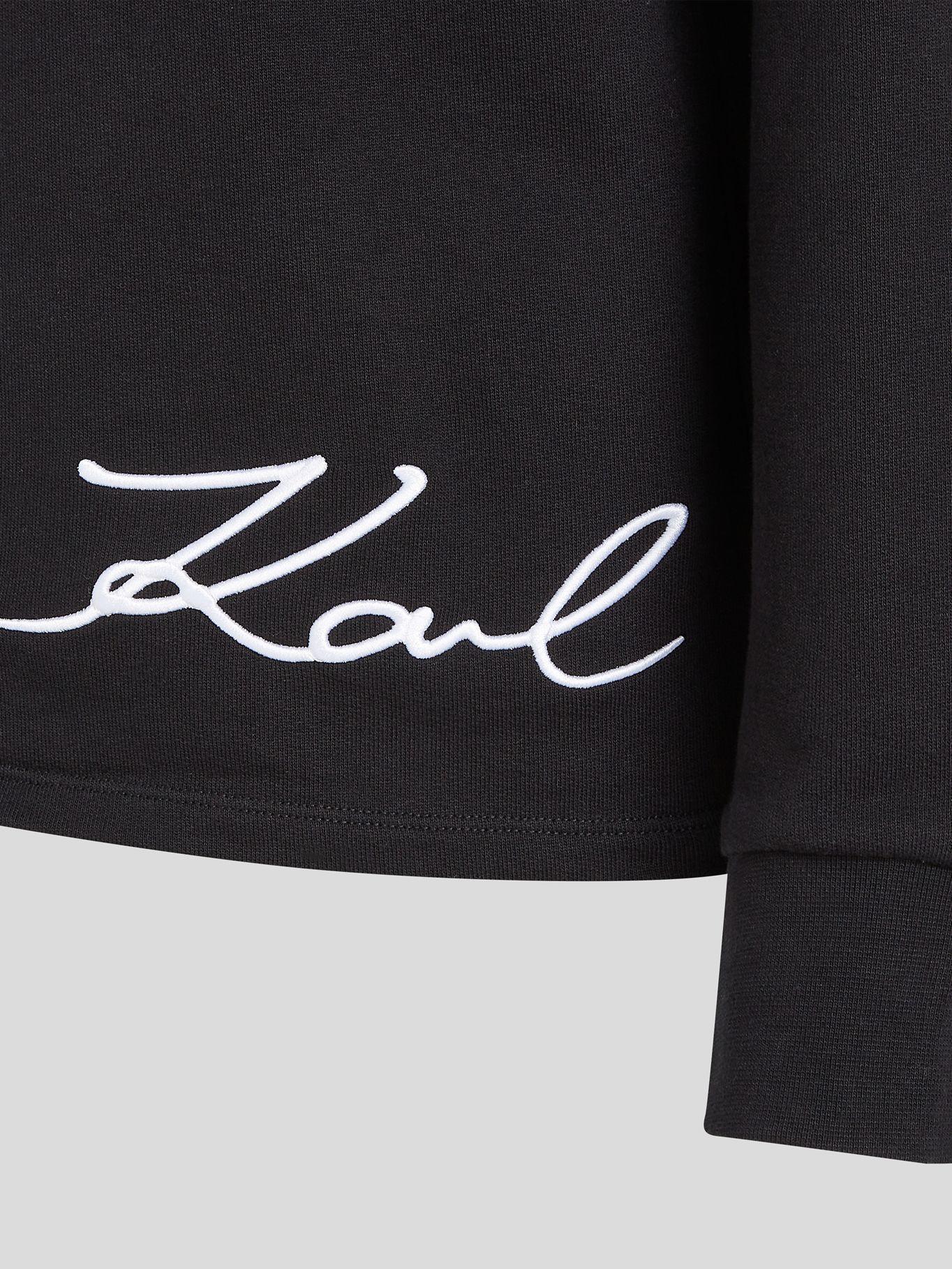 Polerón con la firma de LAGERFELD Negro Karl Lagerfeld-2