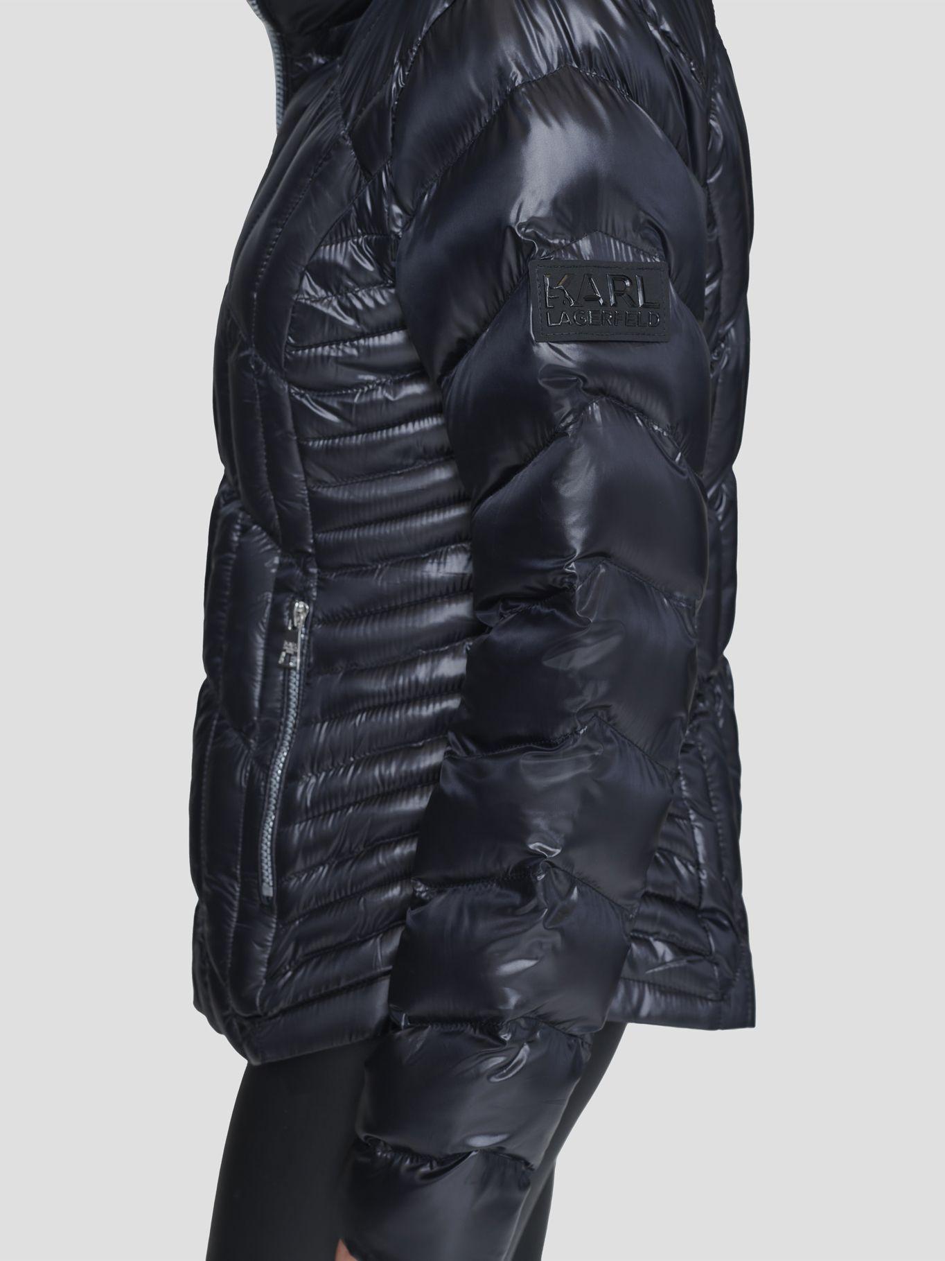 Chaqueta arrugada acolchada-5