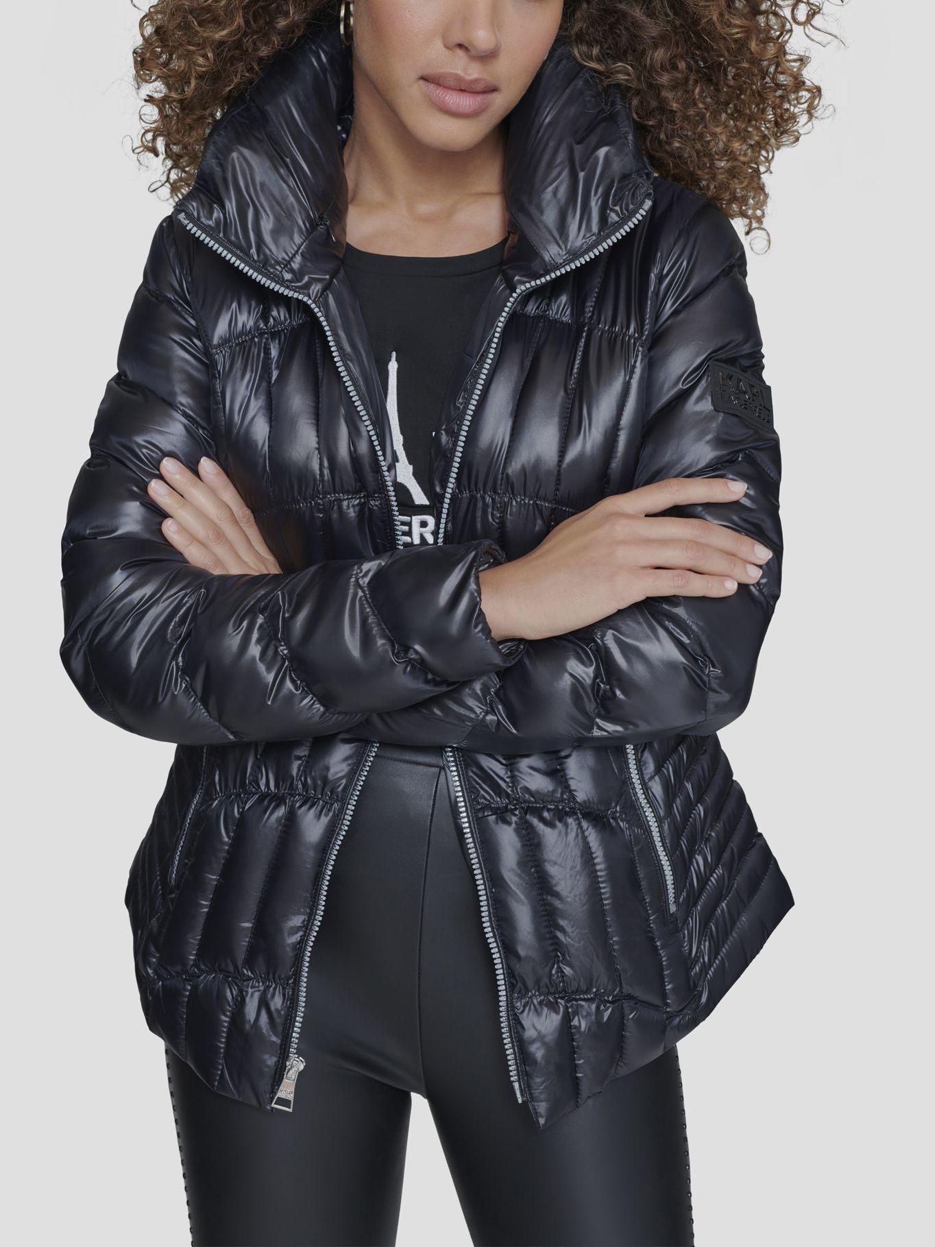 Chaqueta arrugada acolchada-6