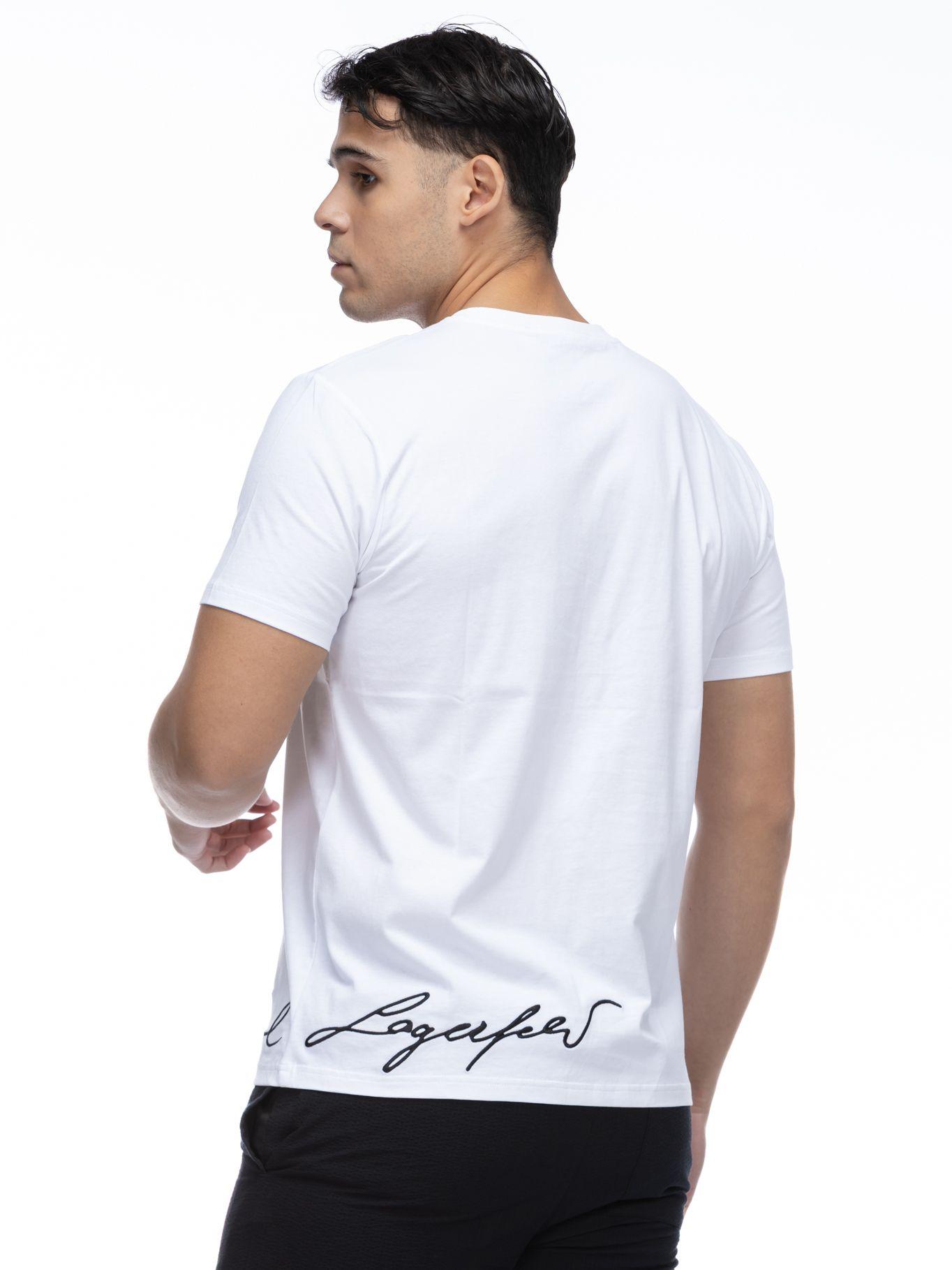 Polera signature edge Blanco Karl Lagerfeld-3