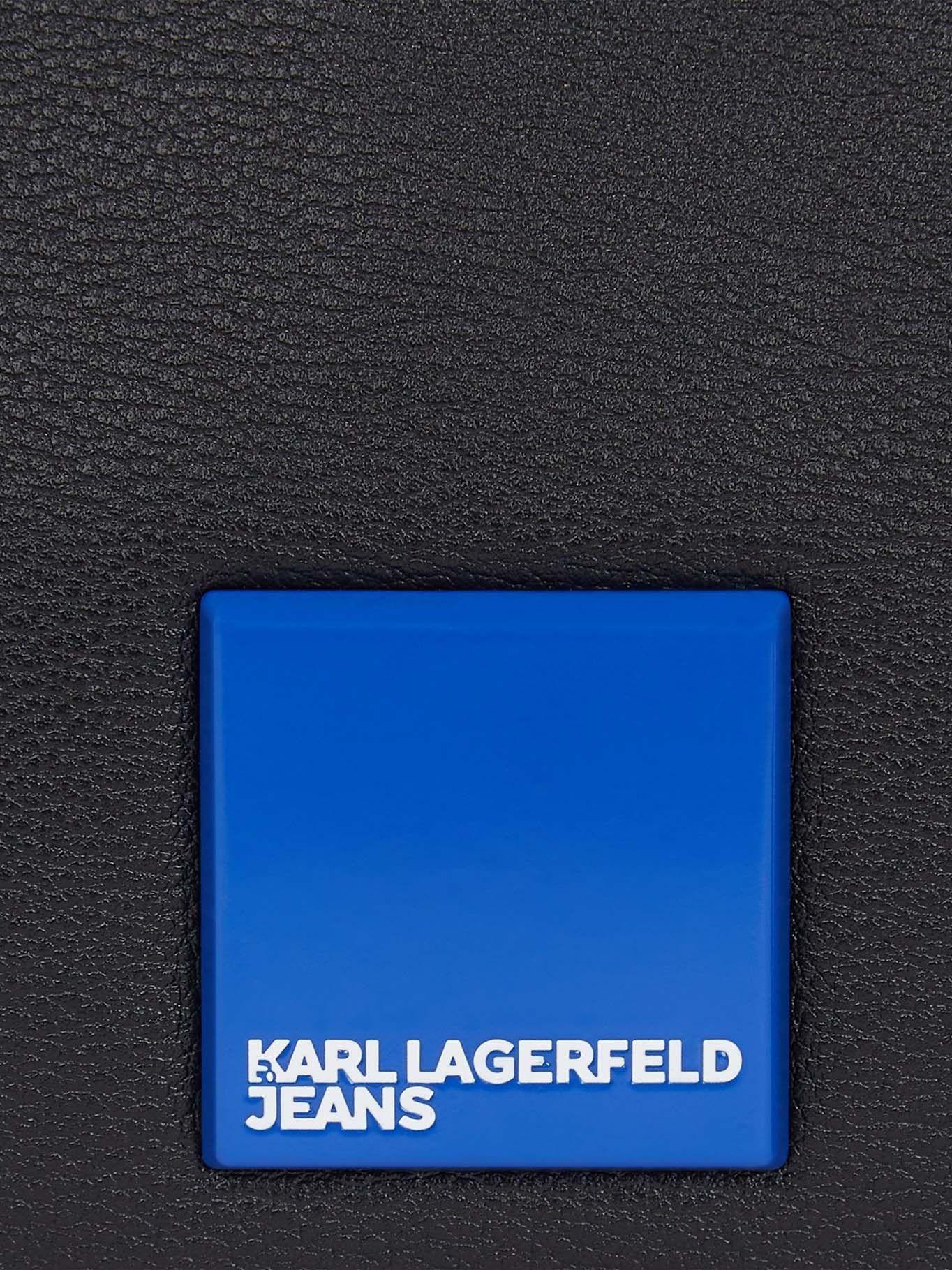 Cartera mini cruzada Negro Karl Lagerfeld-2