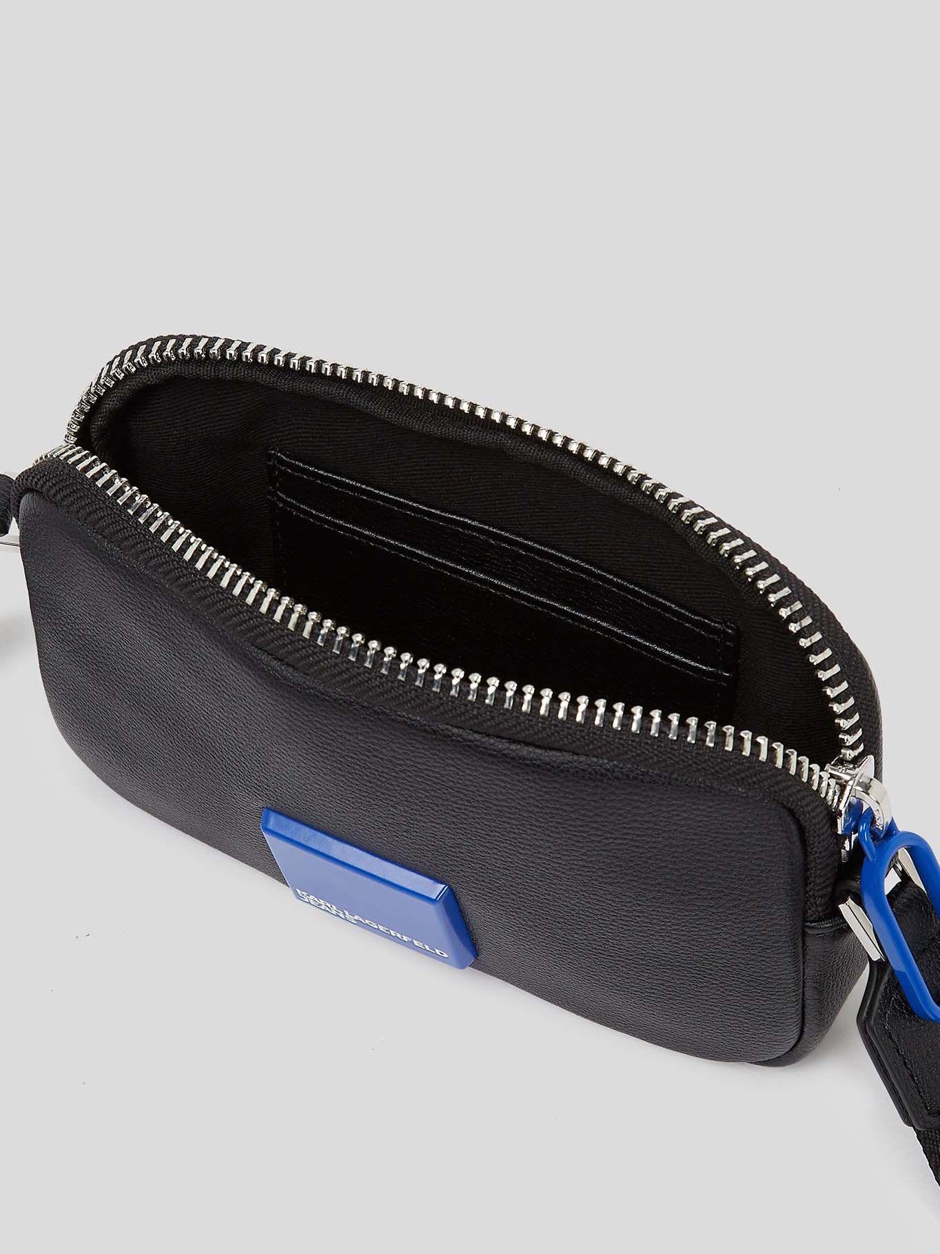 Cartera mini cruzada Negro Karl Lagerfeld-4