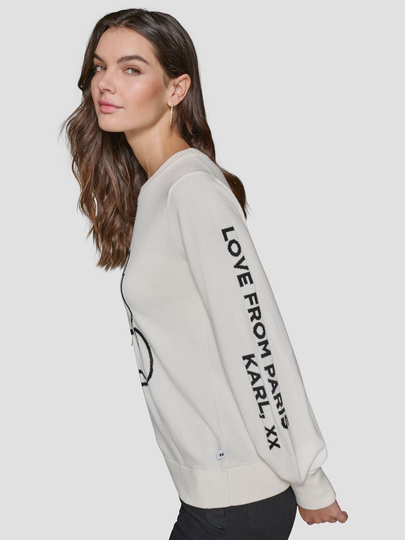Sweater choupette bordado Blanco-3