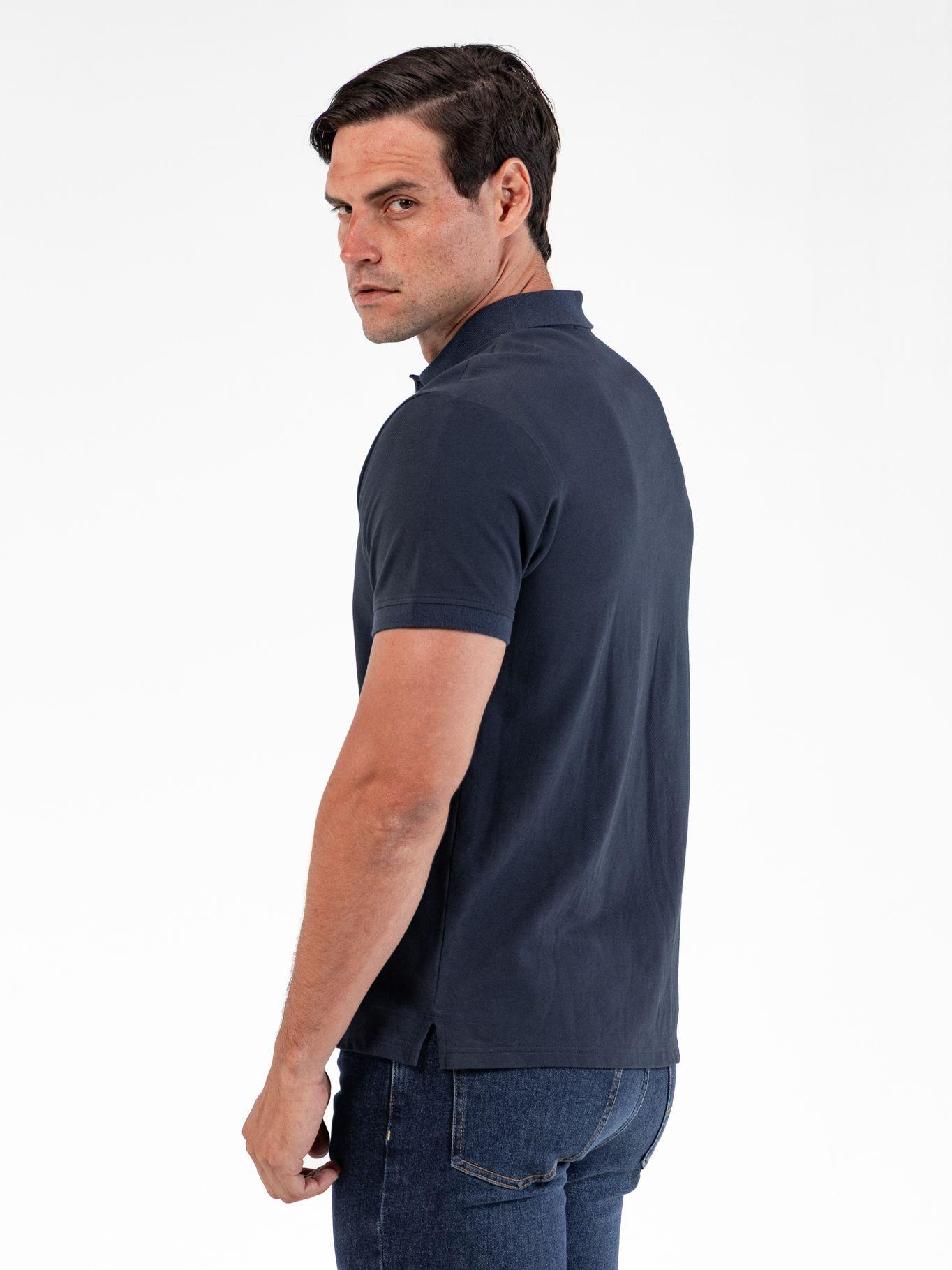 Polo con IKON KARL bordado Azul Karl Lagerfeld-3