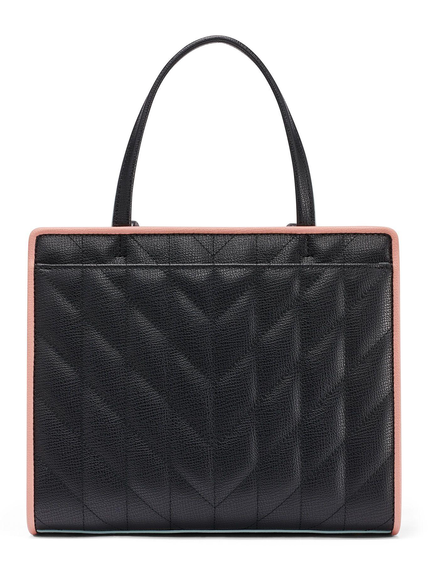 Cartera satchel Maybelle Negro Karl Lagerfeld-3