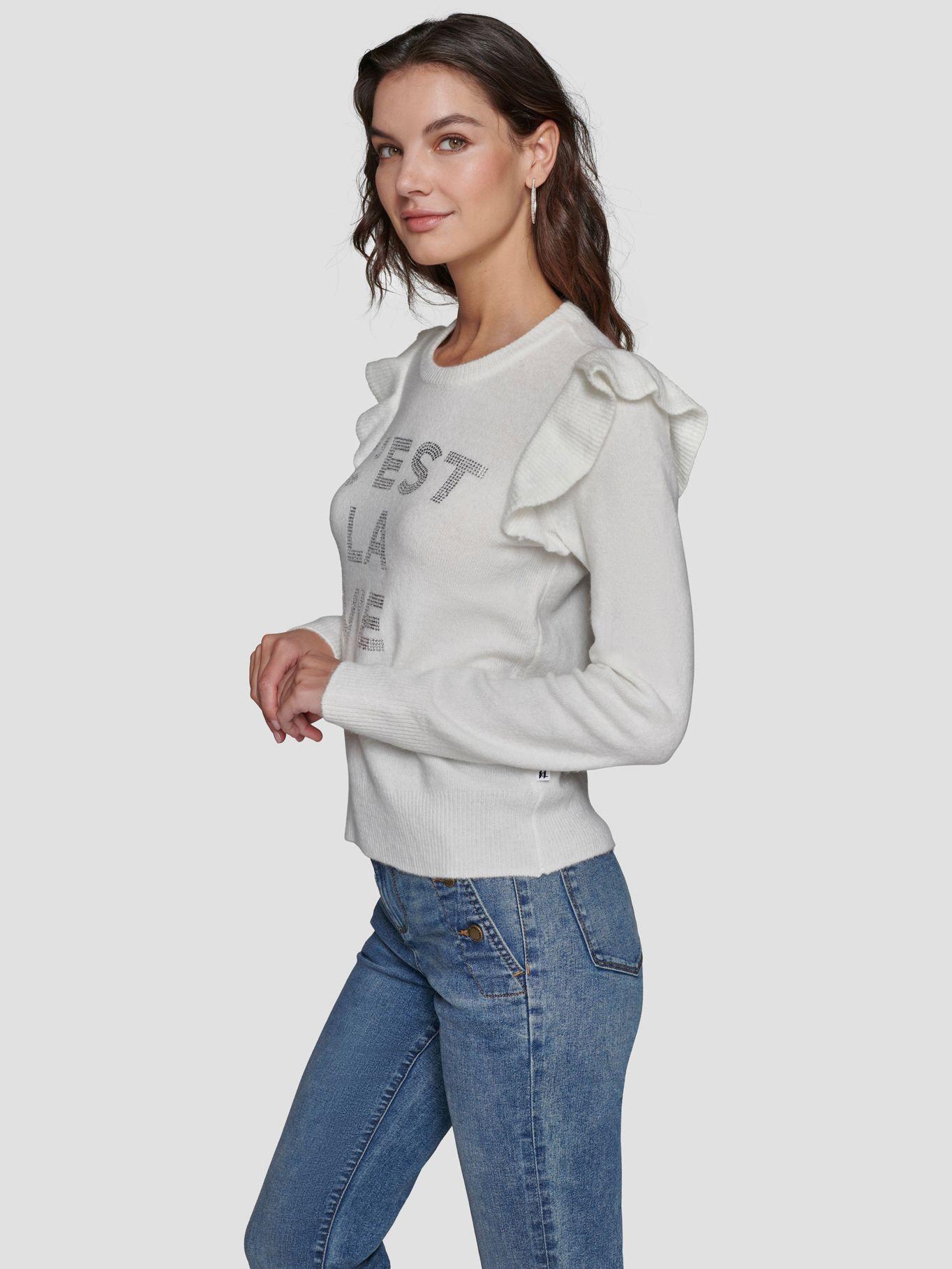 Sweater con volantes-3