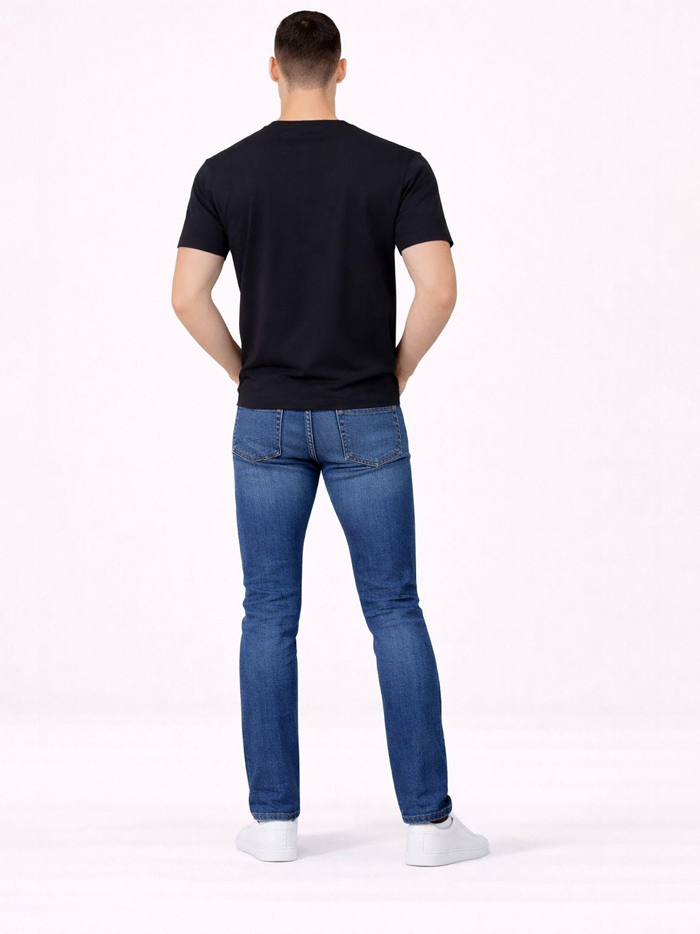 Polera con logo estampado doble 30s Negro Karl-2