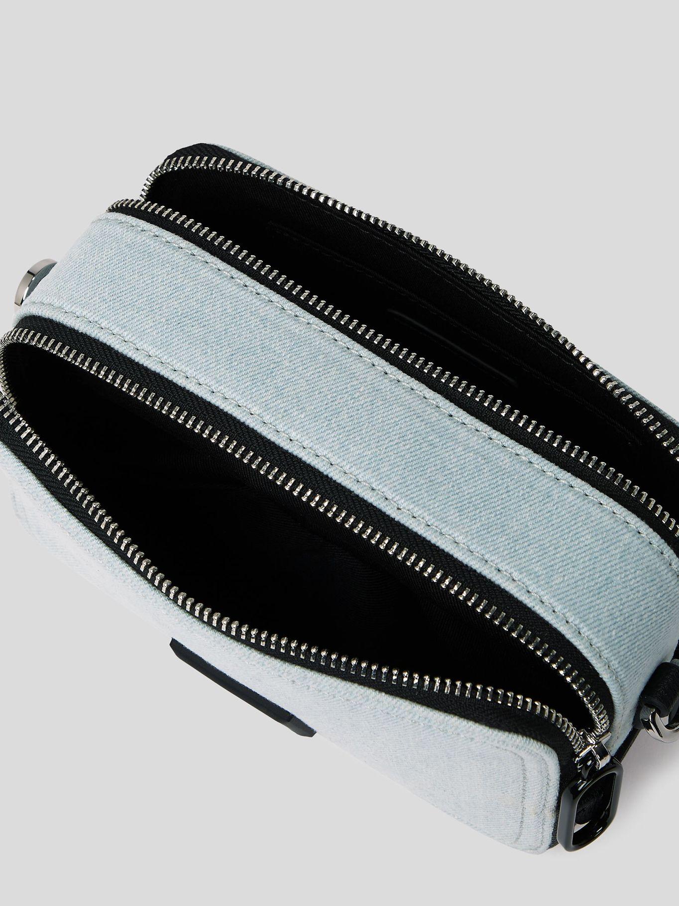 Cartera denim con logo en caja Azul Karl Lagerfeld-3