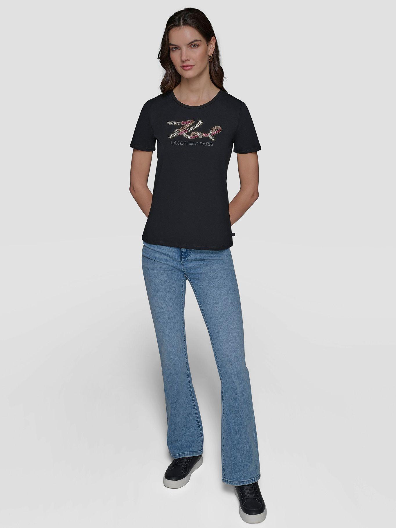 Polera con firma de KARL-1
