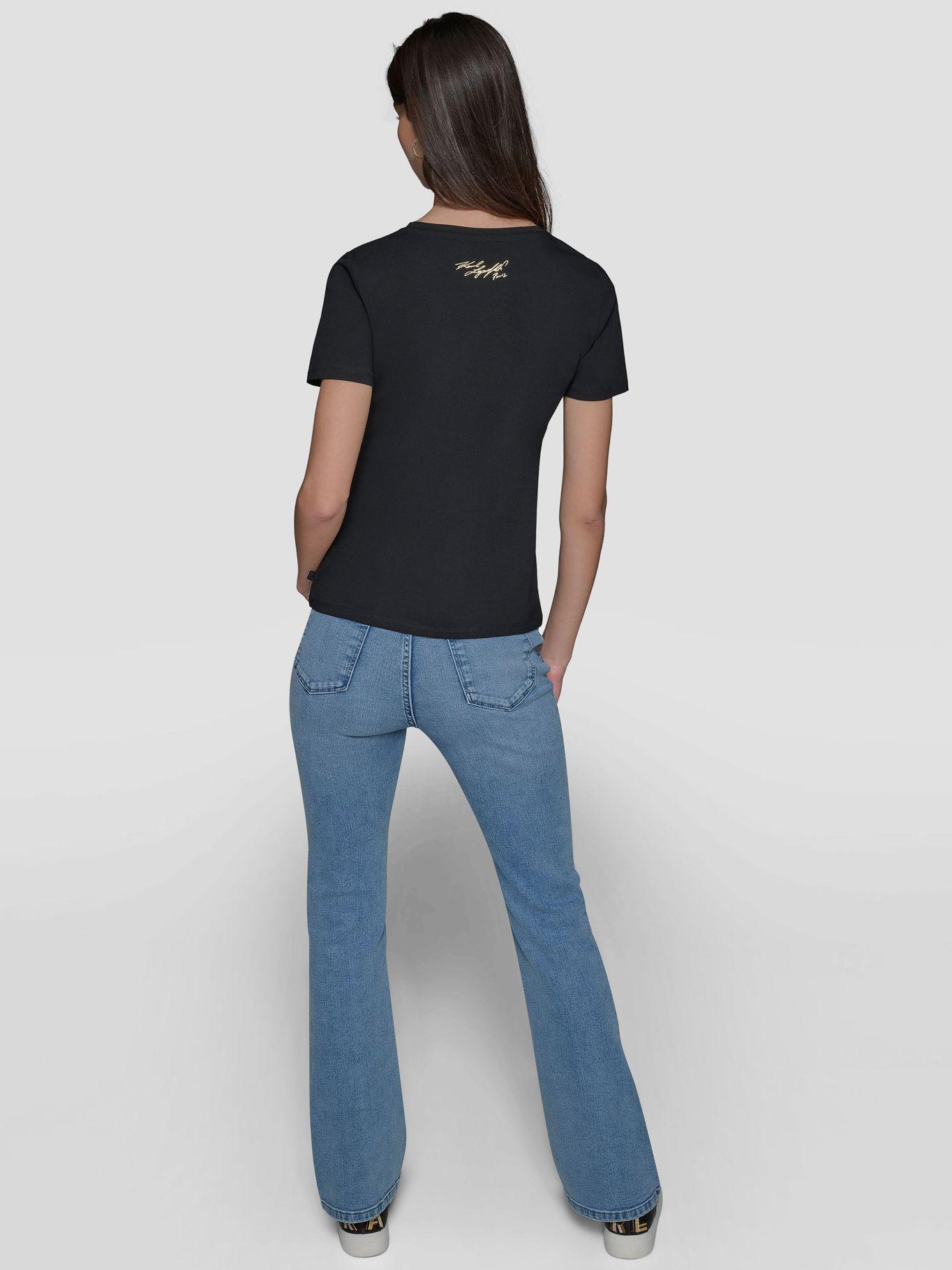 Polera con firma de KARL-2