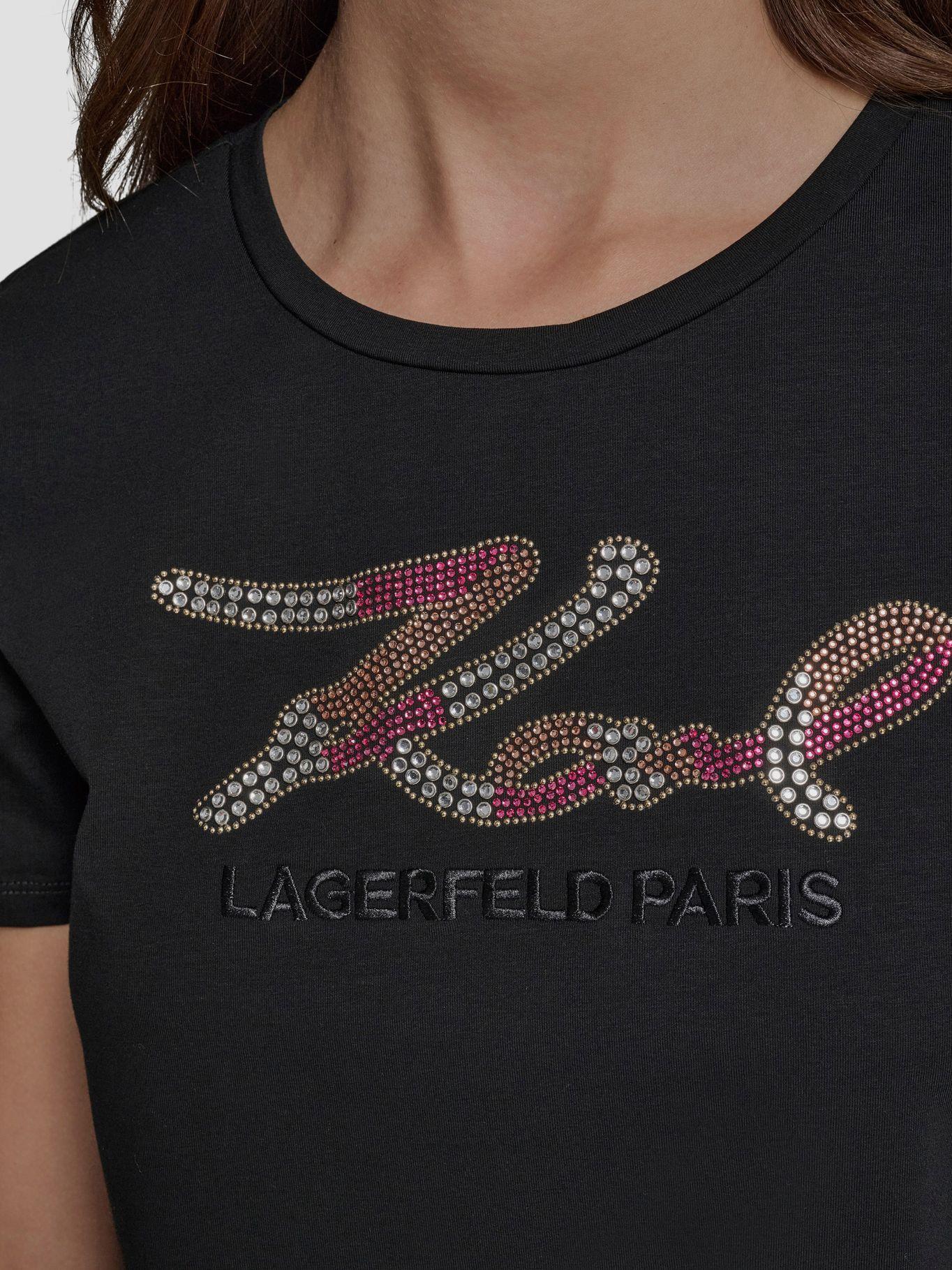 Polera con firma de KARL-4