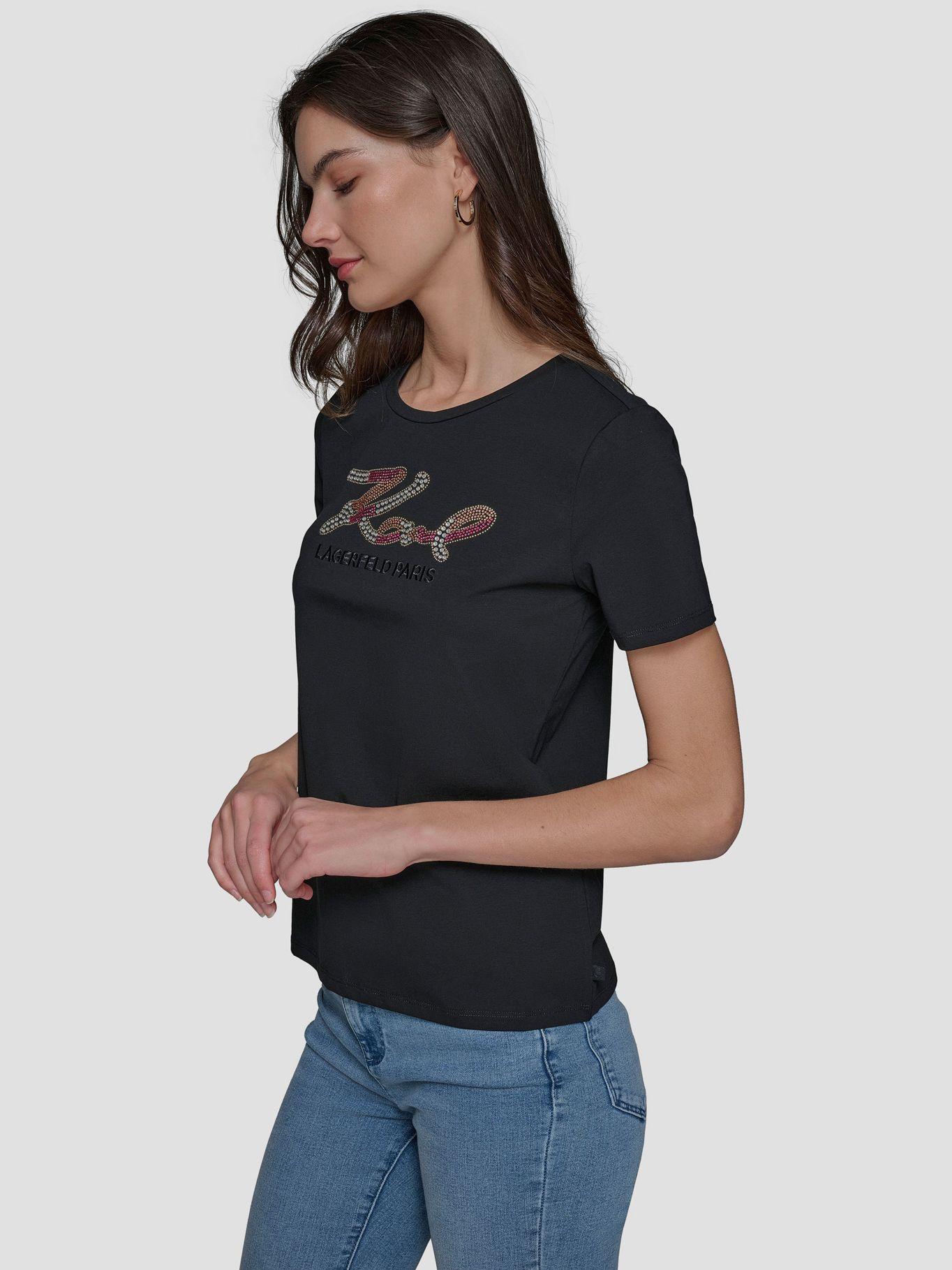 Polera con firma de KARL-5