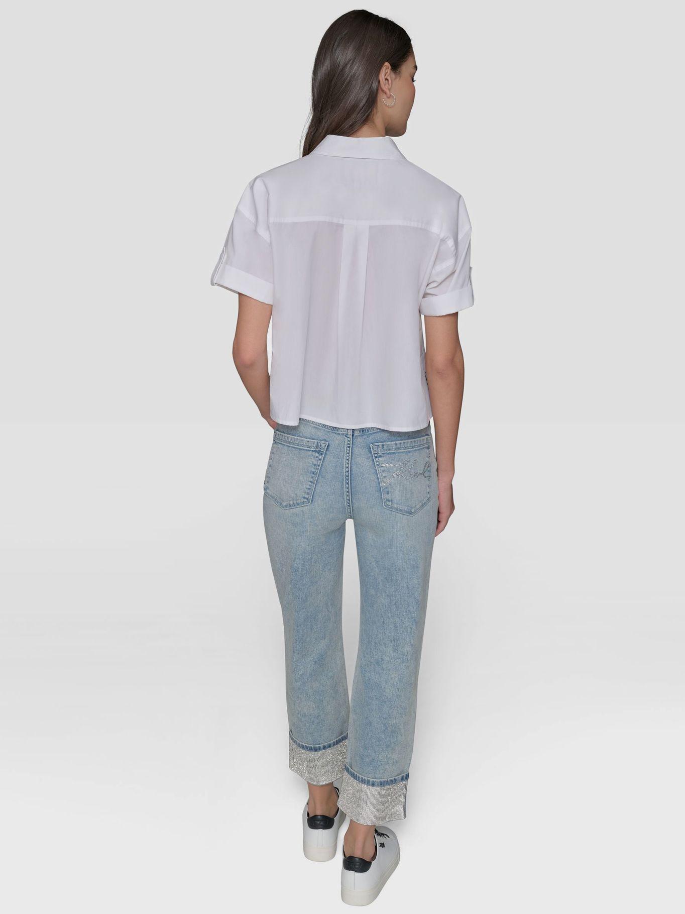 Camisa cropped Paris scene-2