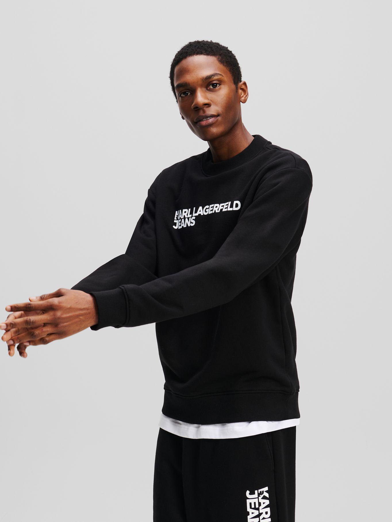 Polerón regular fit - K/ESSENTIAL Negro Karl Lagerfeld-0