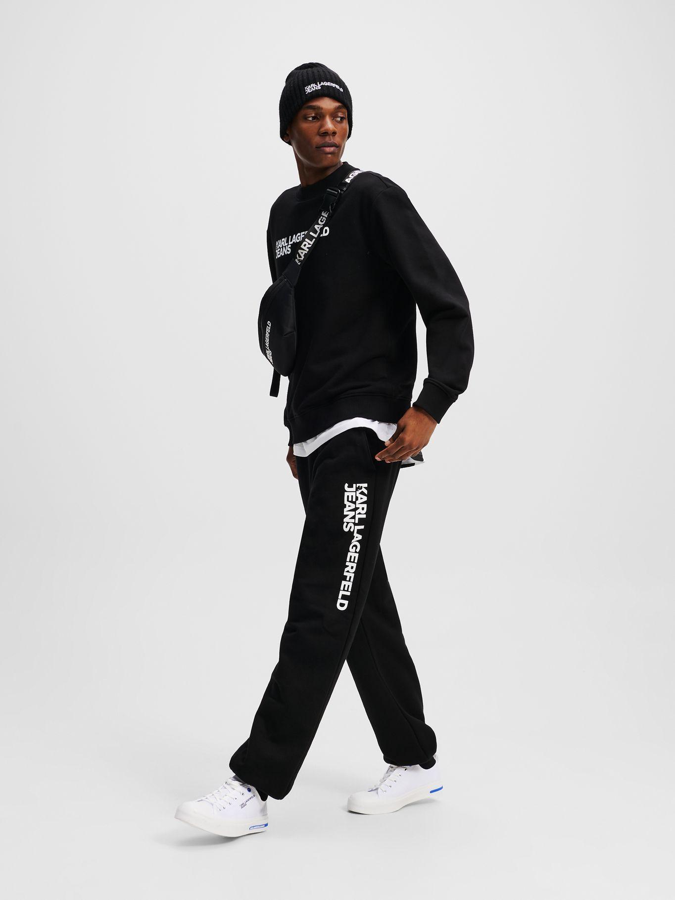 Polerón regular fit - K/ESSENTIAL Negro Karl Lagerfeld-1