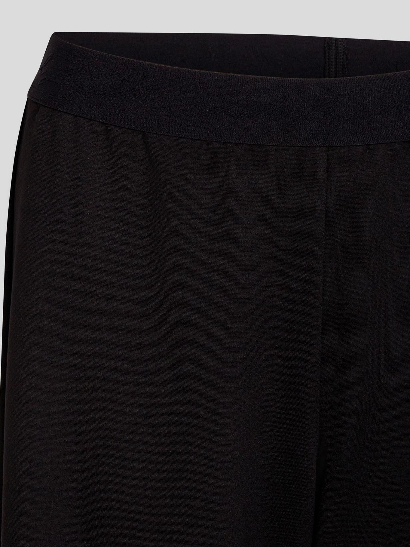 Pantalón basta ancha Negro Karl Lagerfeld-2