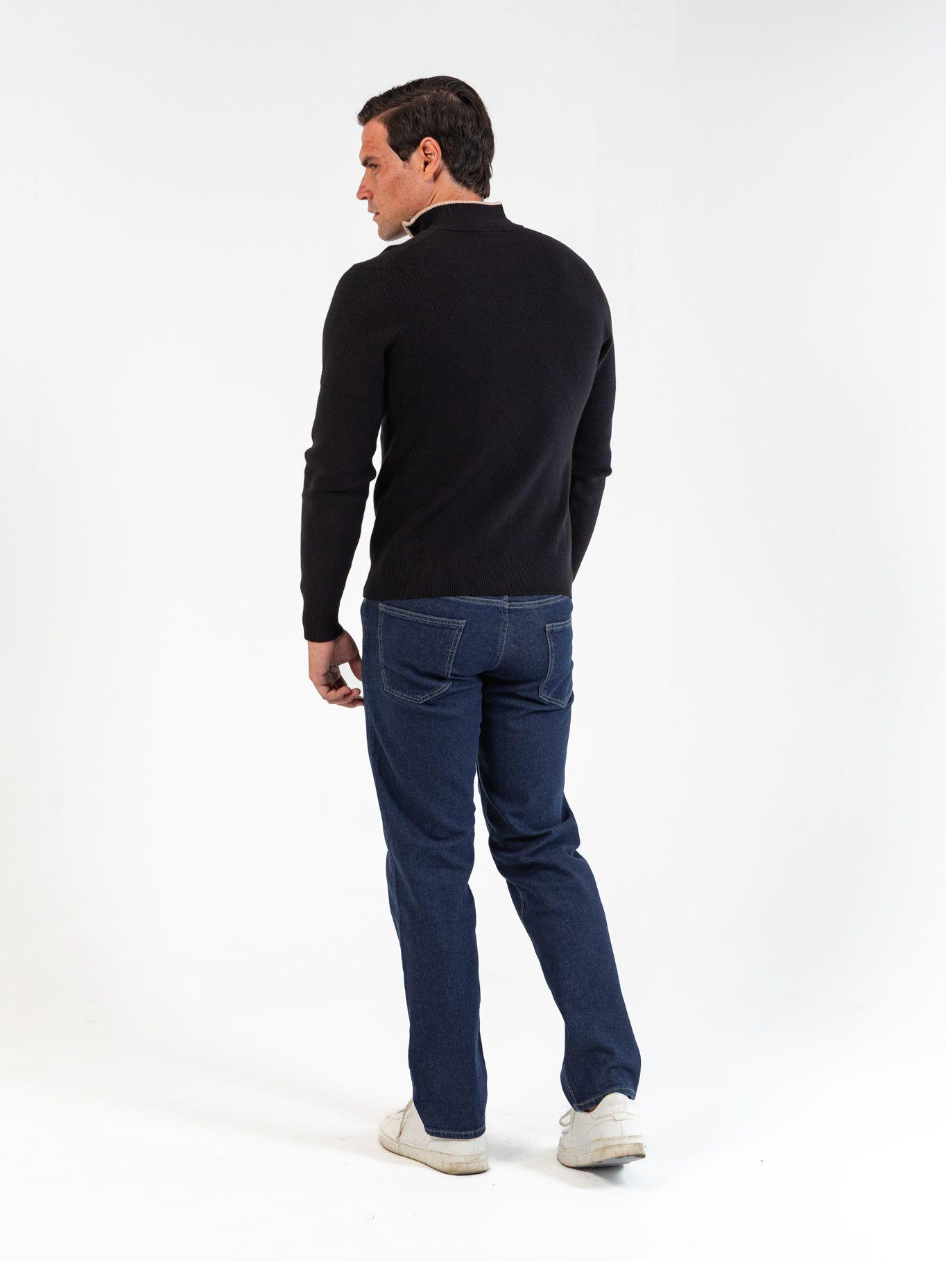 Jeans de corte recto Azul Karl Lagerfeld-3
