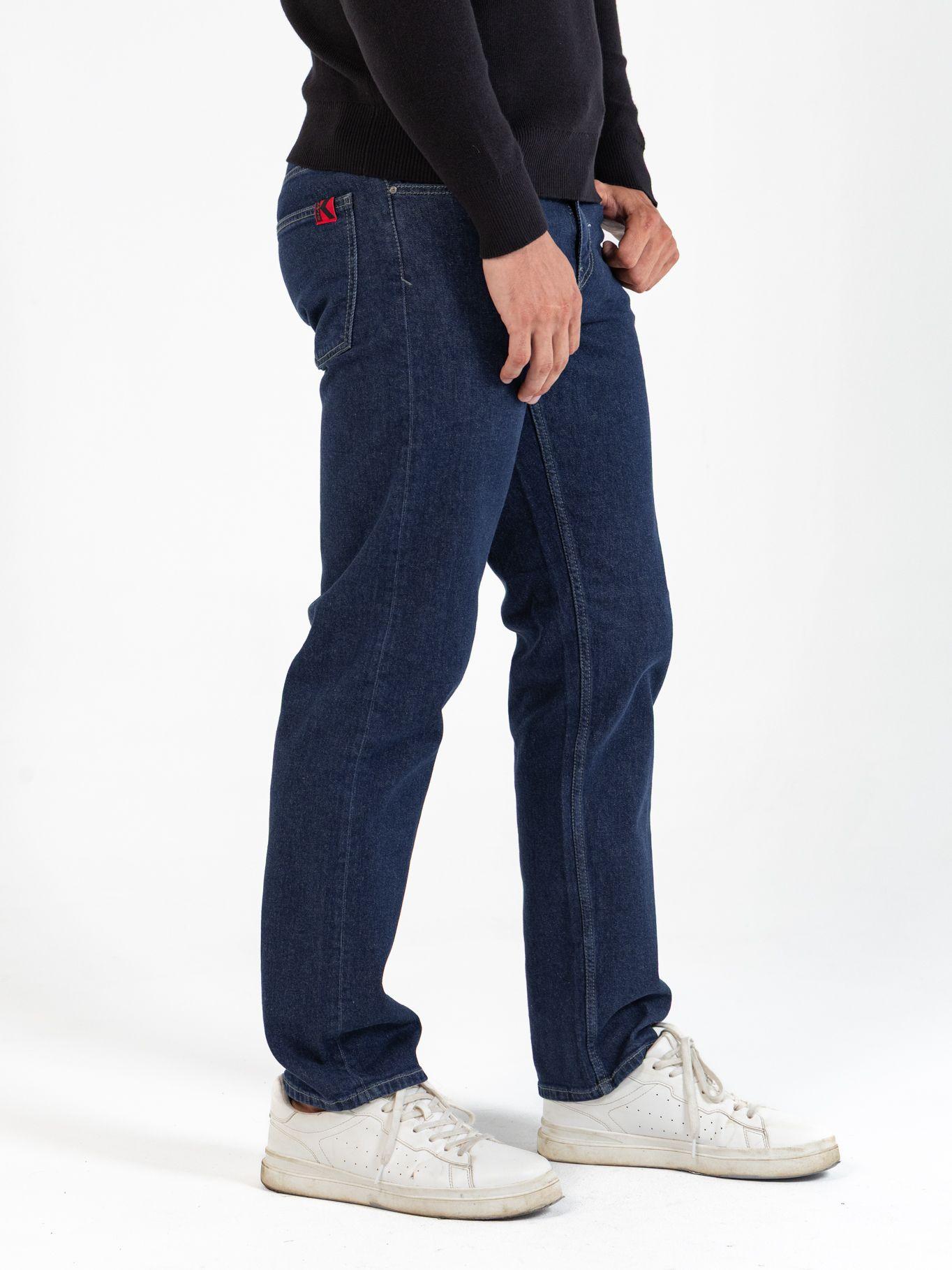 Jeans de corte recto Azul Karl Lagerfeld-4