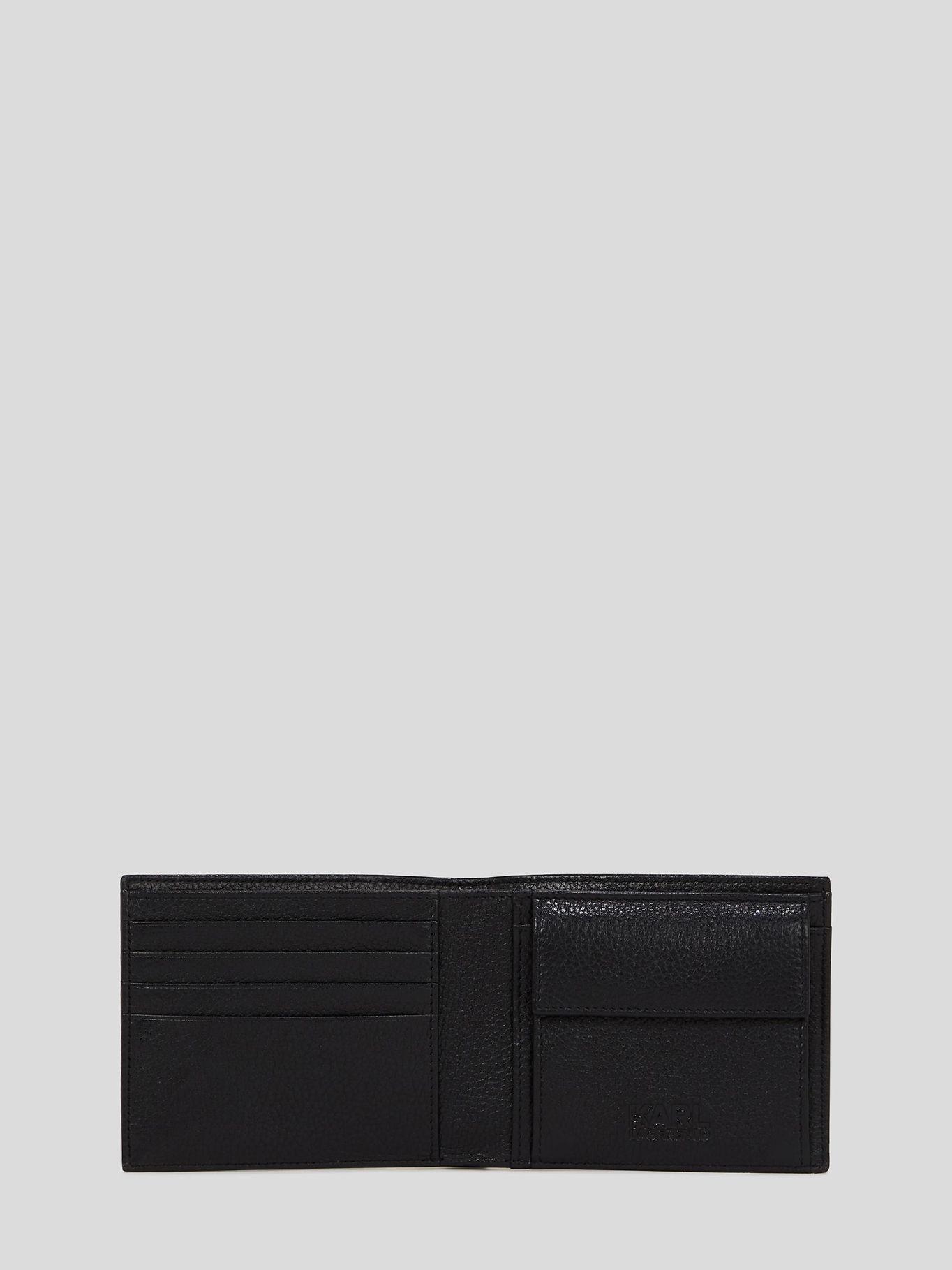 Billetera con parche de KARL Negro Karl Lagerfeld-2