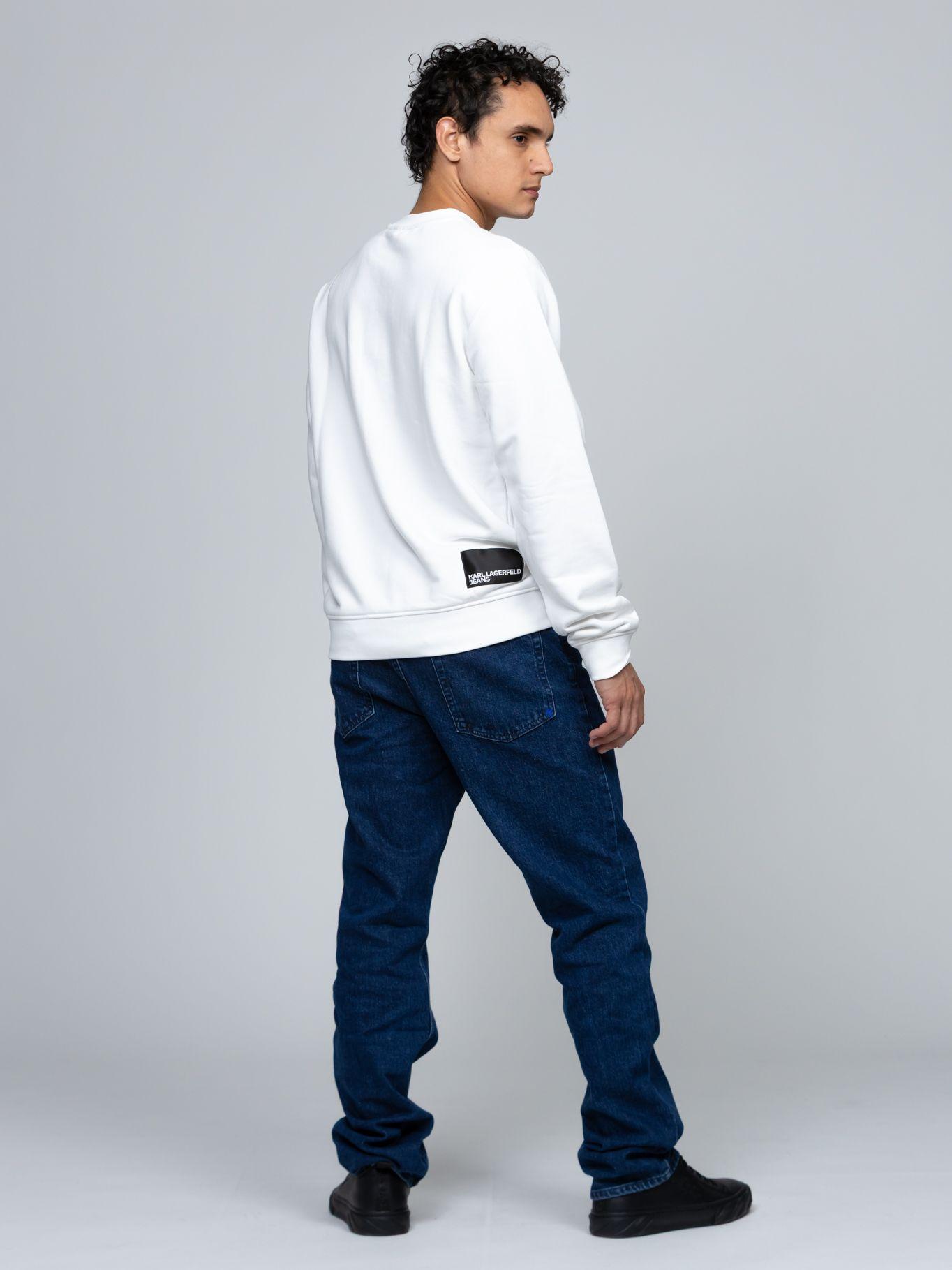 Polerón regular fit - K/ESSENTIAL Blanco Karl Lagerfeld 100-2