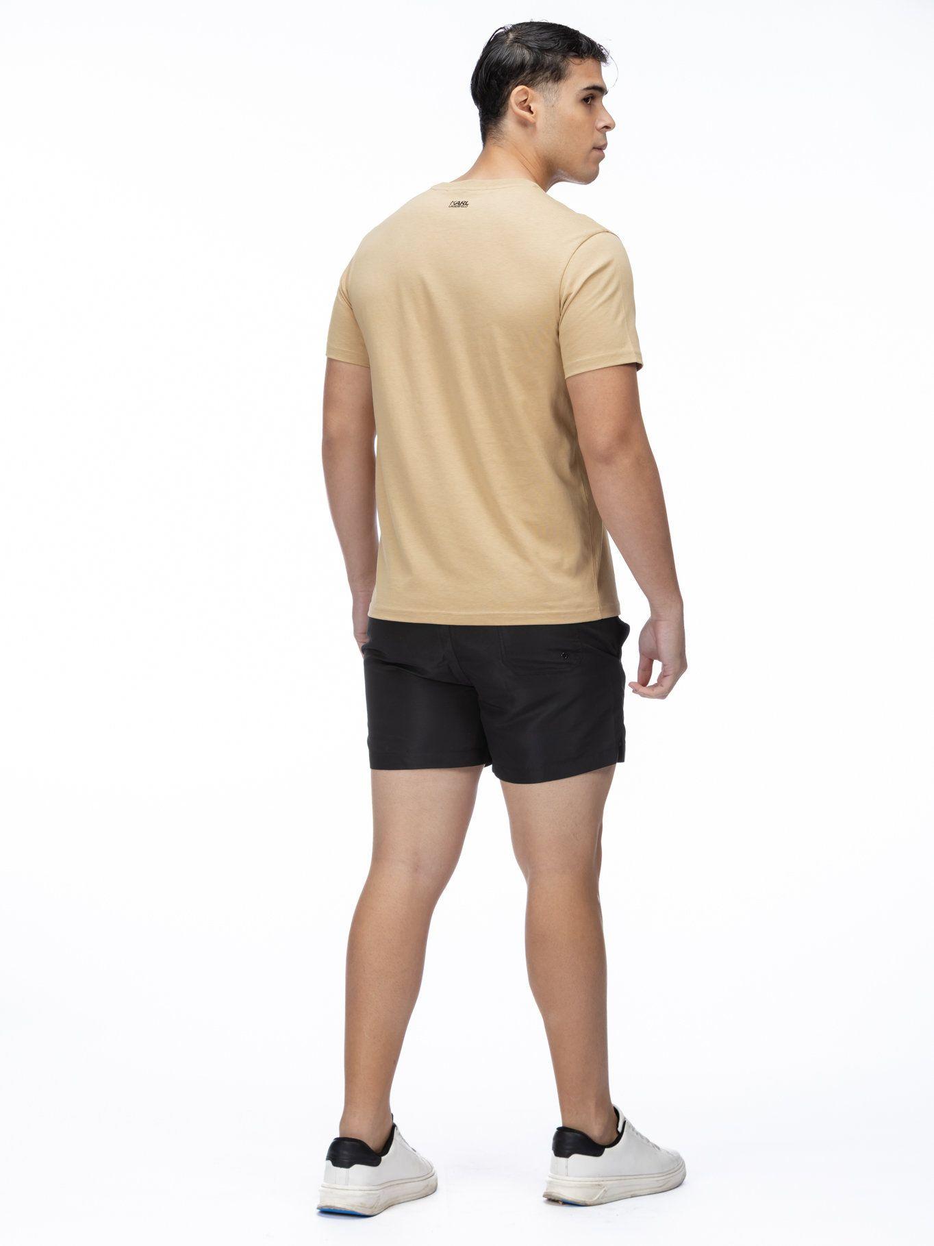 Polera con aplique Ikon Marrón Karl Lagerfeld-2