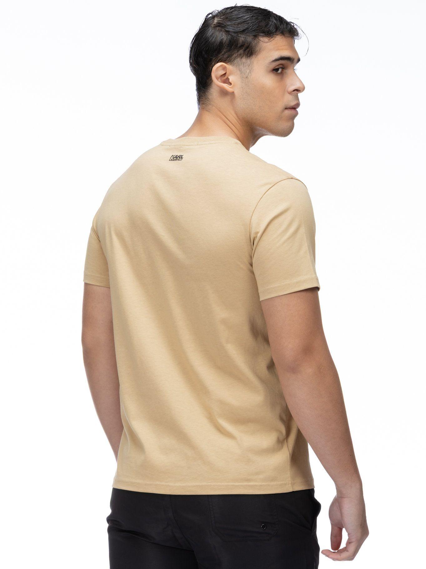 Polera con aplique Ikon Marrón Karl Lagerfeld-3