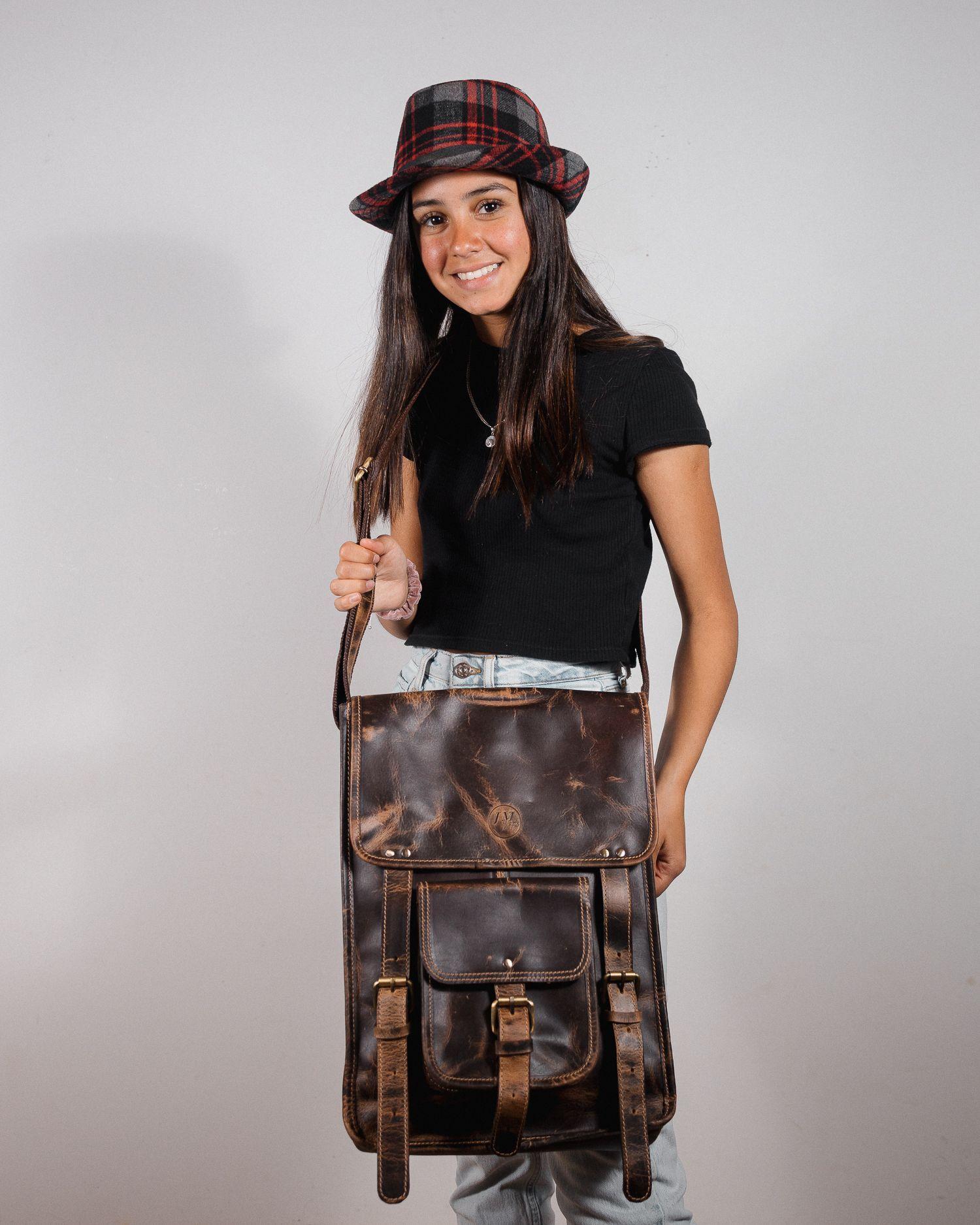 Bandolera Cuero Unisex Modelo Matheo-2