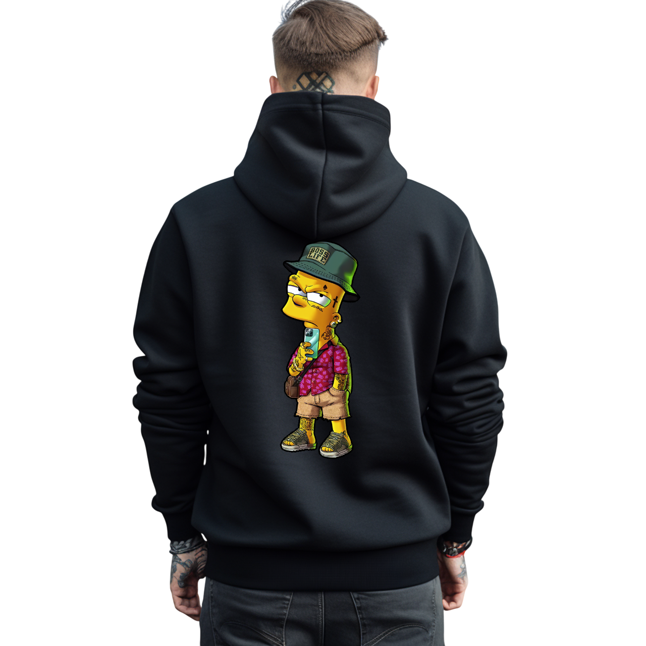 Poleron Bart Simpson Urb - Estilo Urbano-0