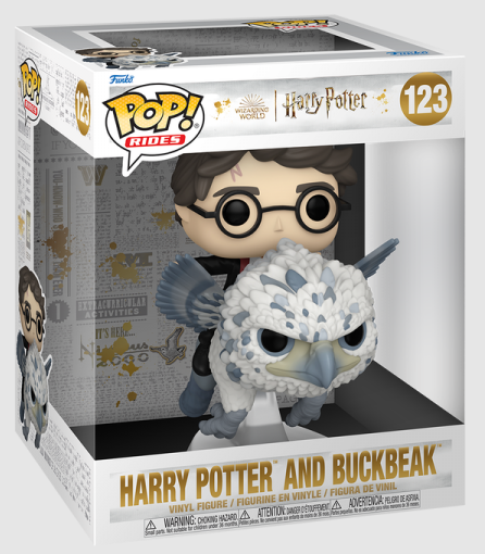 Funko Pop 123 Deluxe Harry Potter Harry & Buckbeak-0