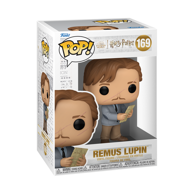 Funko Pop Harry Potter 169 - Remus Lupin with map-0