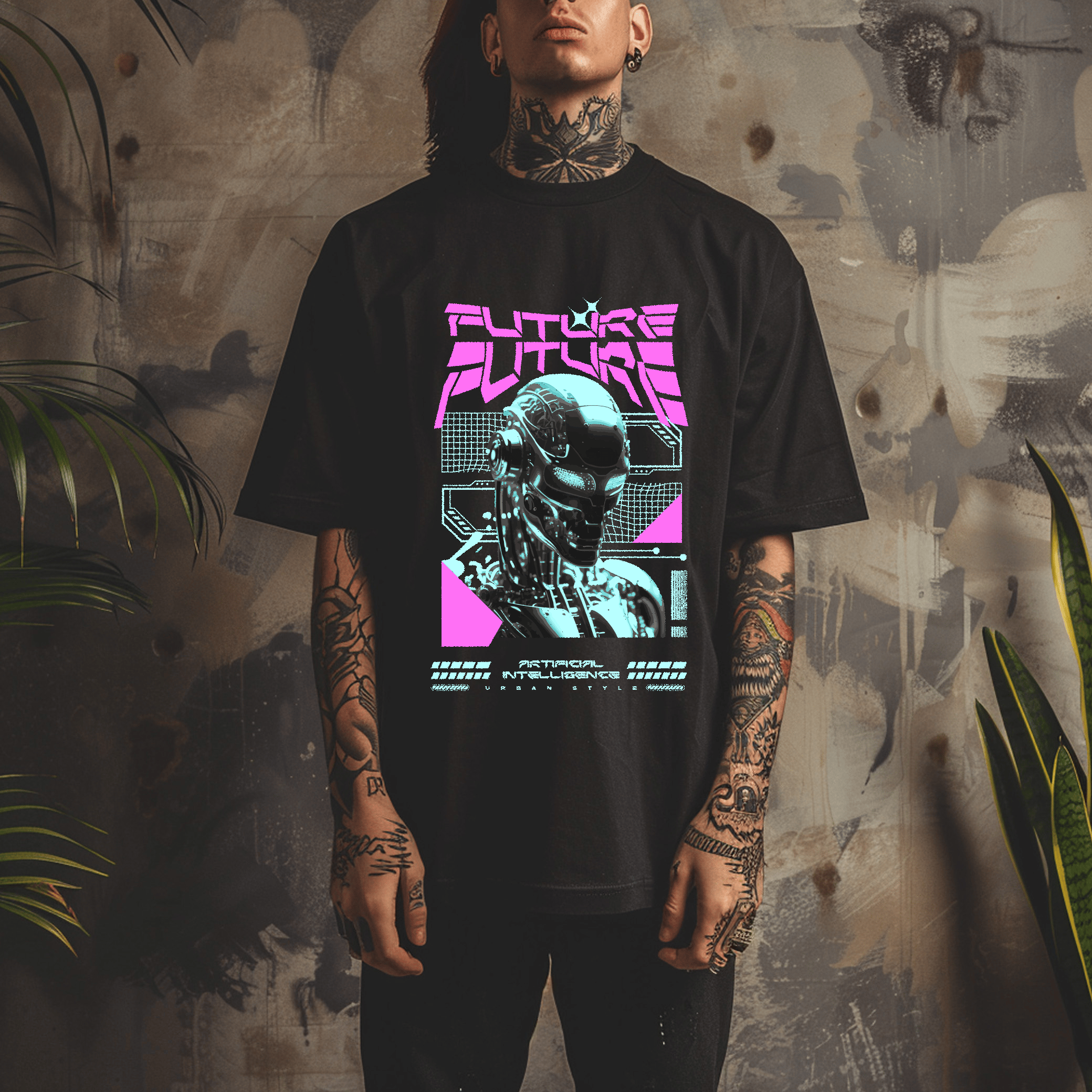 Polera Urbana Streetwear - Future-1
