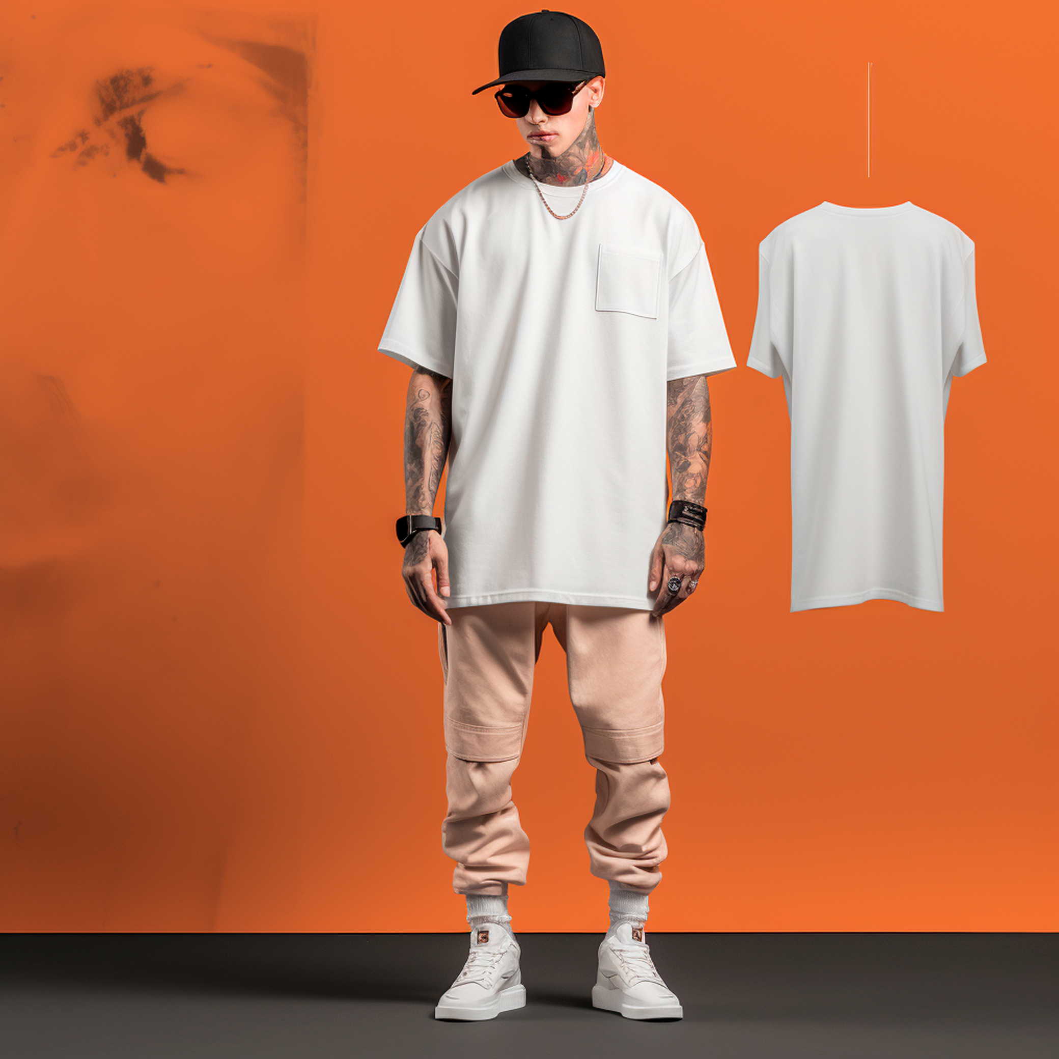 Polera 100% algodón -0