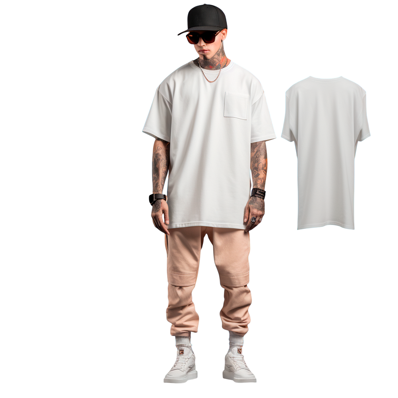 Polera 100% algodón -1