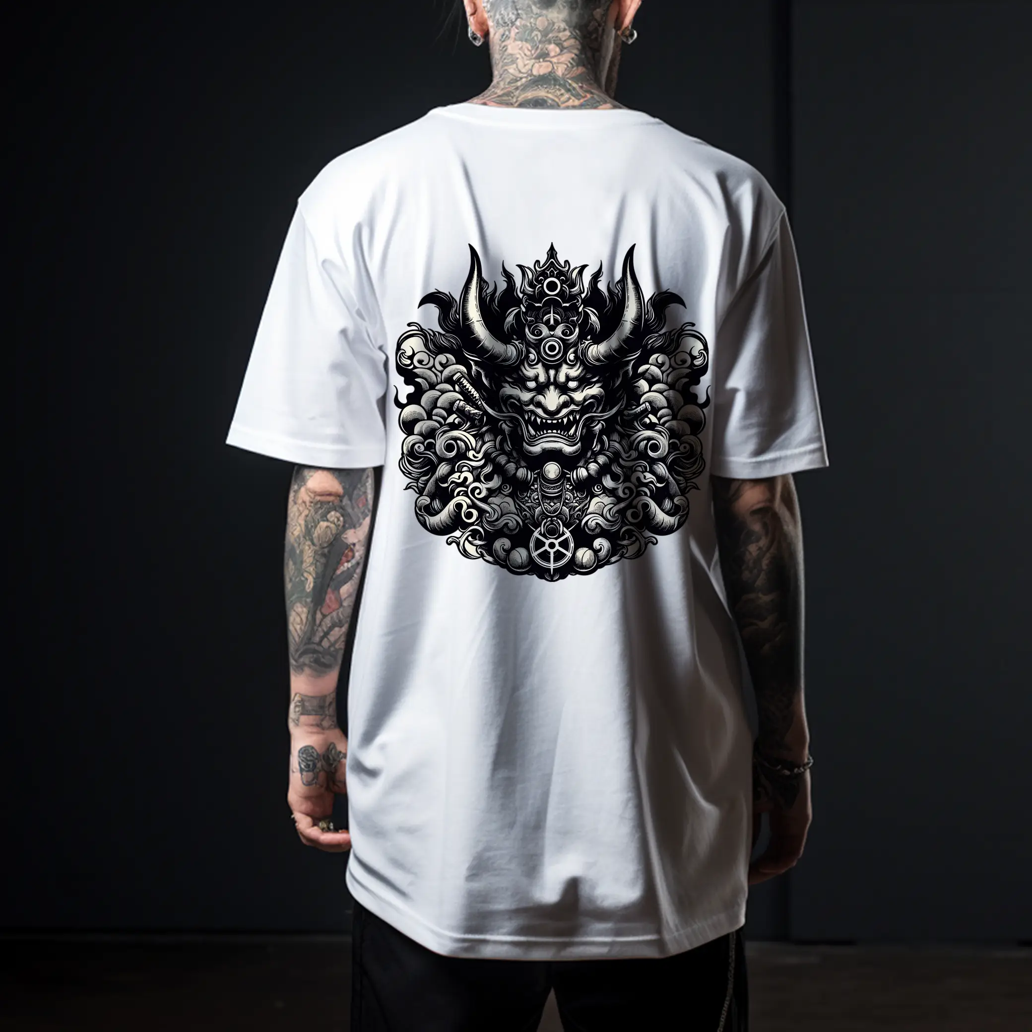 Polera Demonio de las Sombras - Estilo Urbano-1