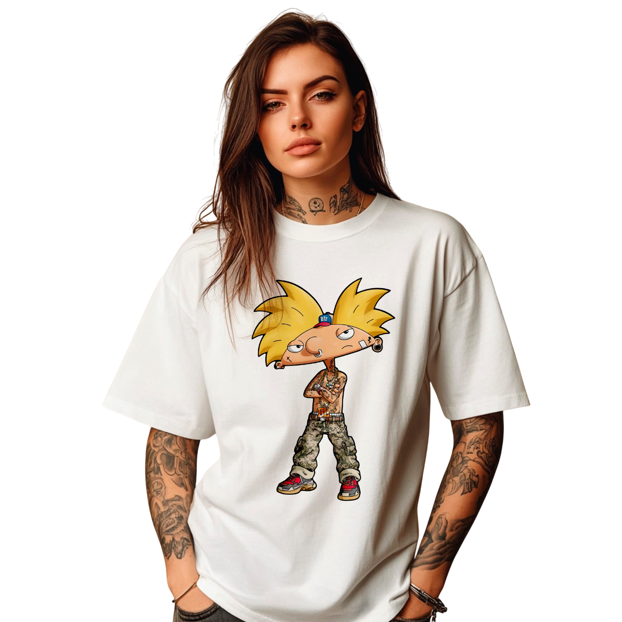 Polera Hey Arnold - Estilo Urbano-2