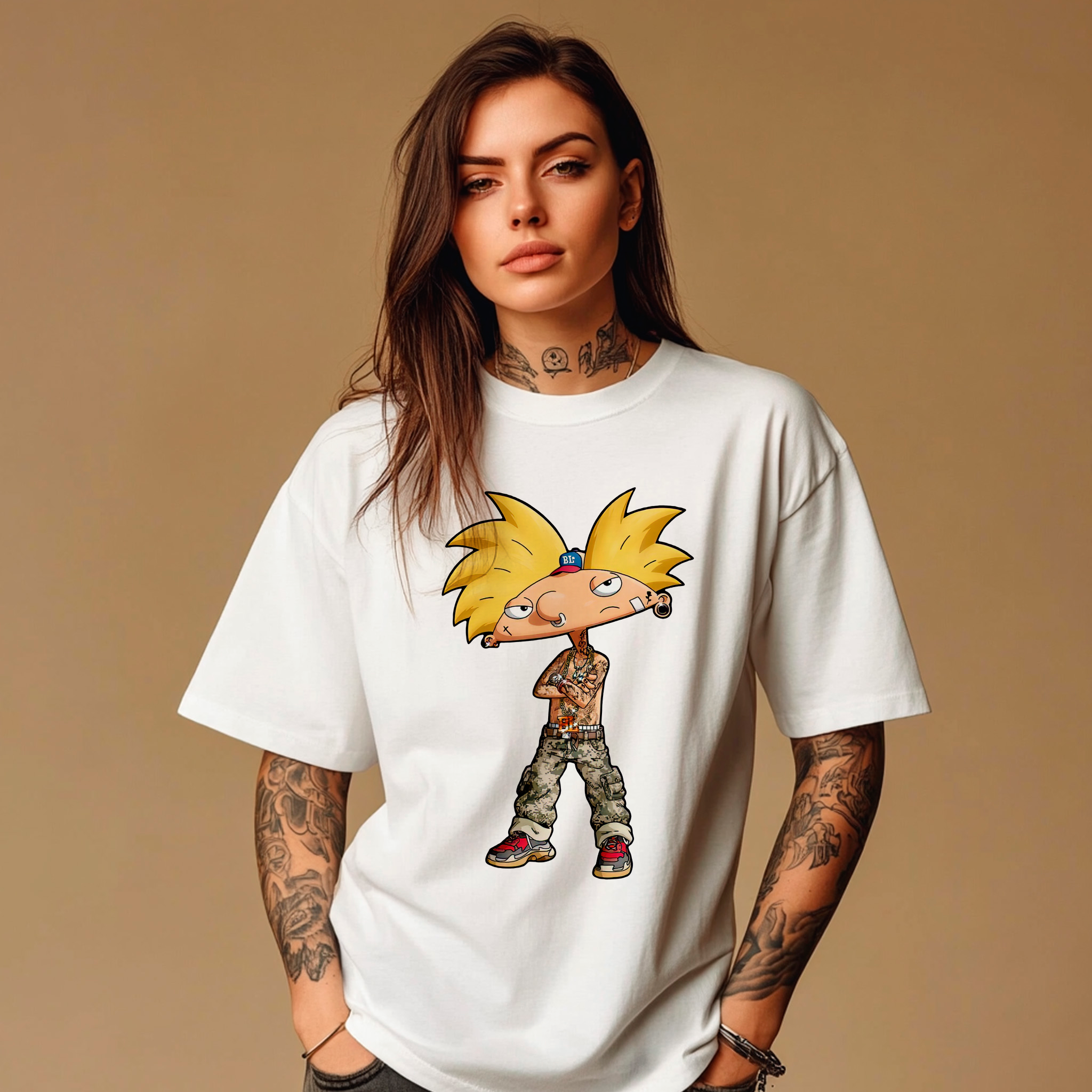 Polera Hey Arnold - Estilo Urbano-3