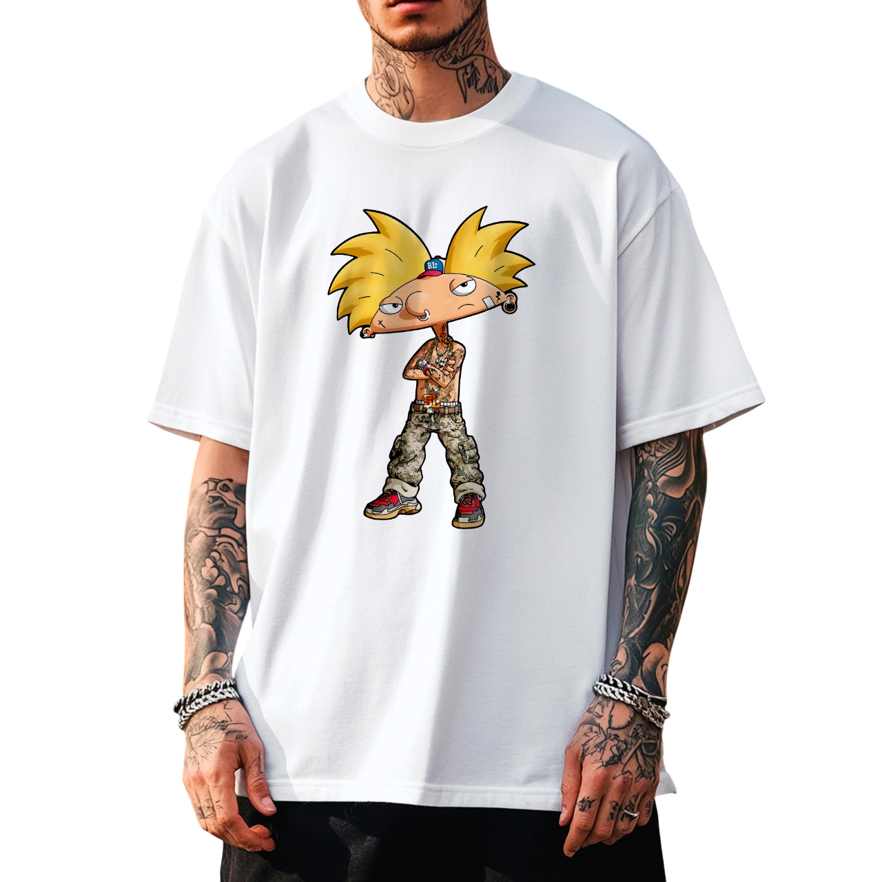 Polera Hey Arnold - Estilo Urbano-0