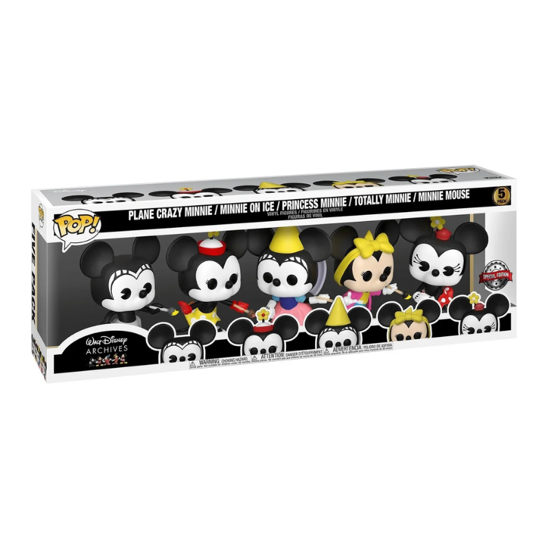 Funko Pop - Walt Disney Archives Minnie Mouse 5 Pack-0