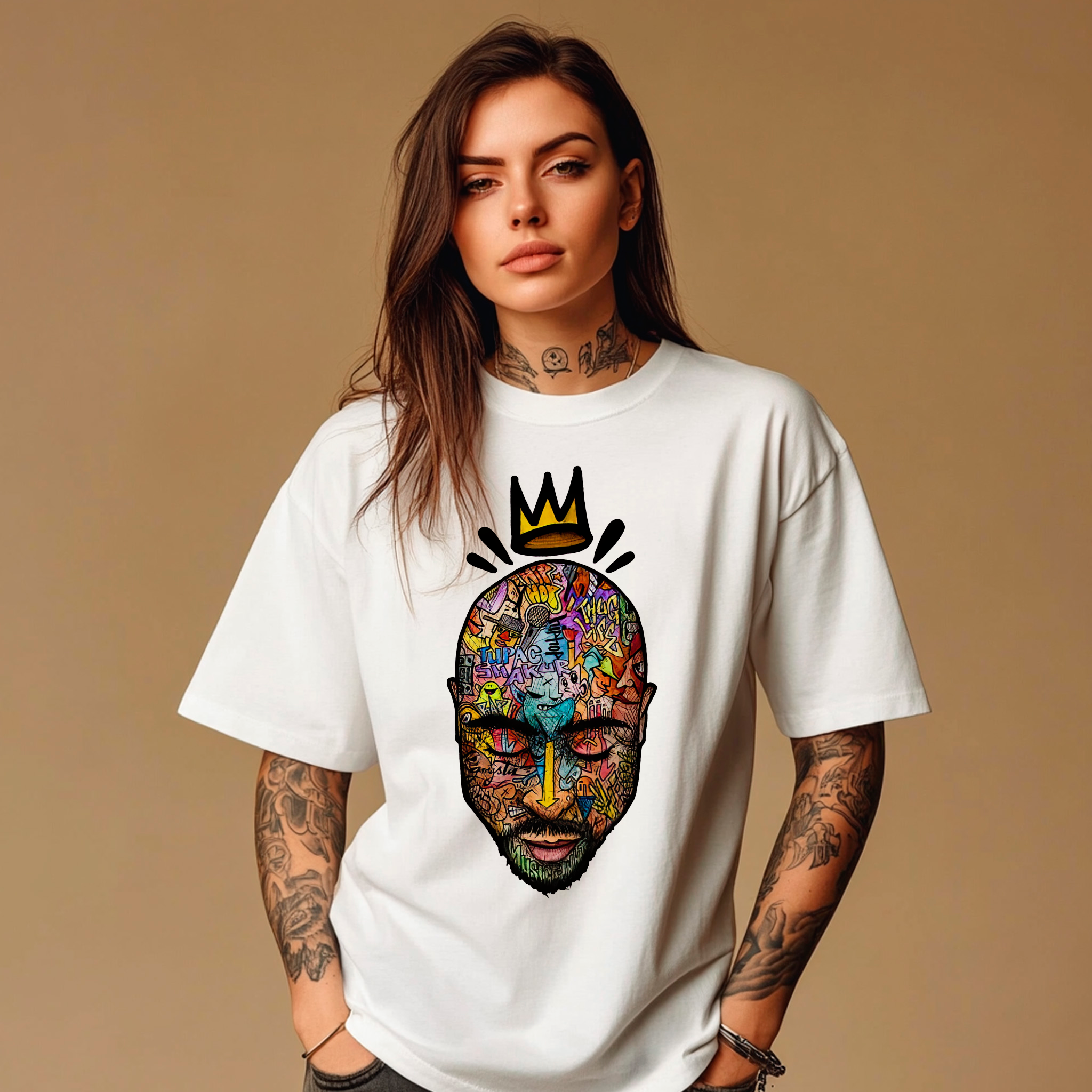Polera TUPAC - Estilo Urbano -2