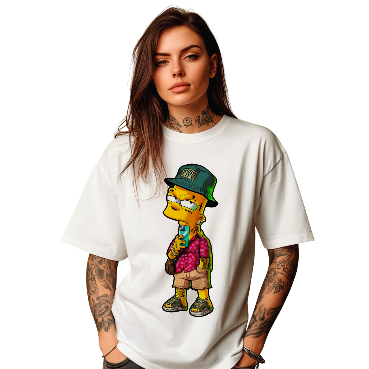Polera Bart Simpson Ur - Estilo Urbano-2