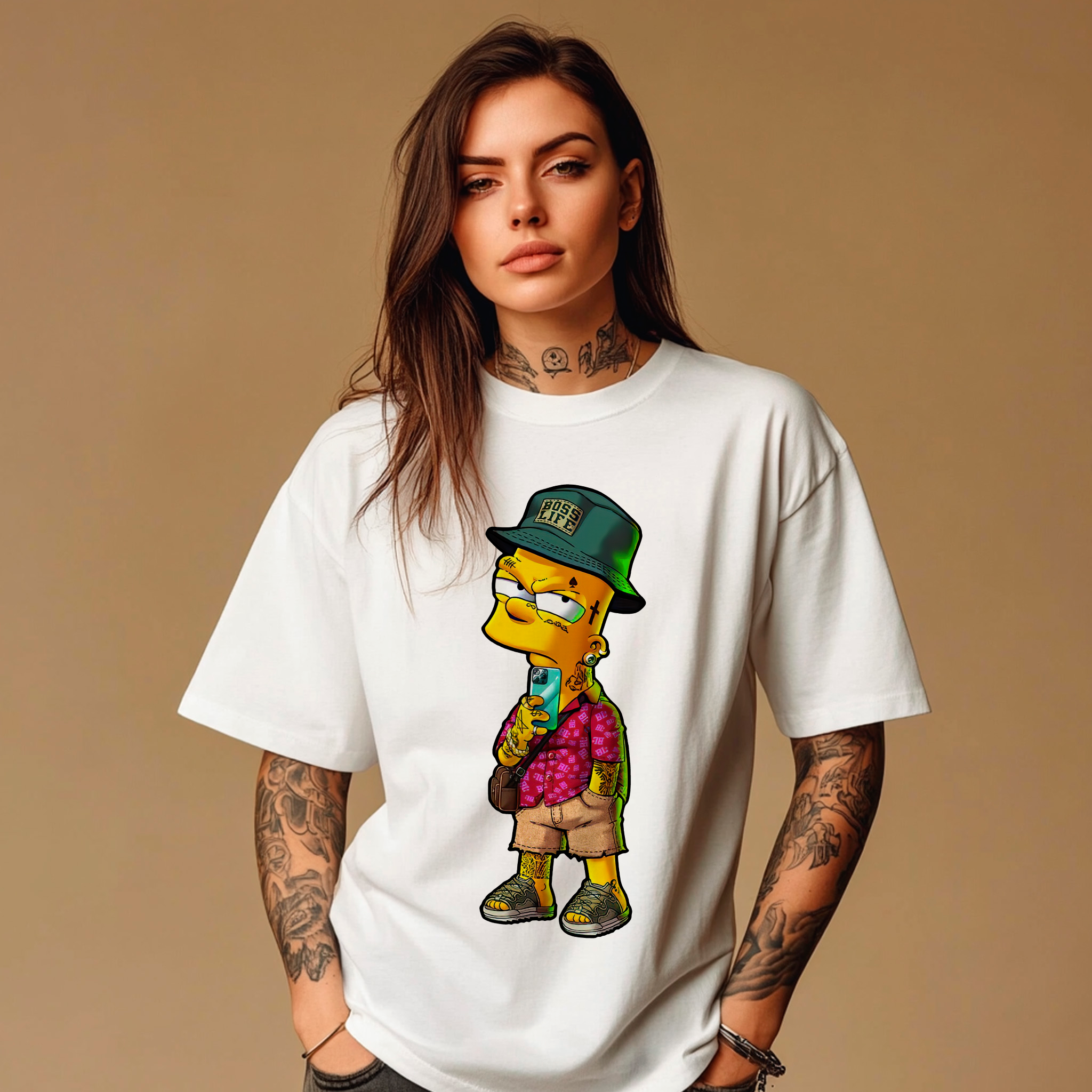 Polera Bart Simpson Ur - Estilo Urbano-3