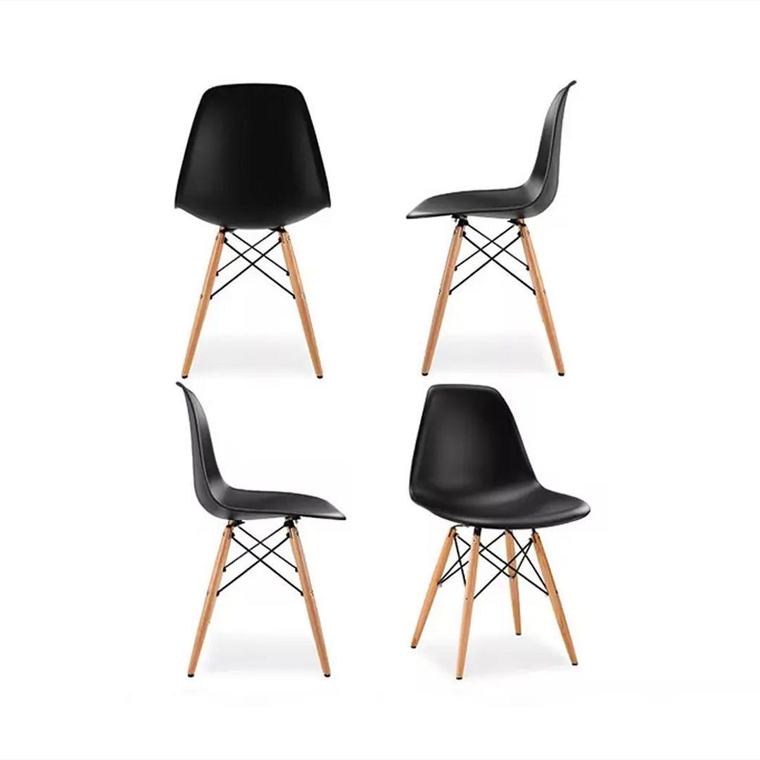 Pack 4 Sillas Clásicas Eames Réplica -0
