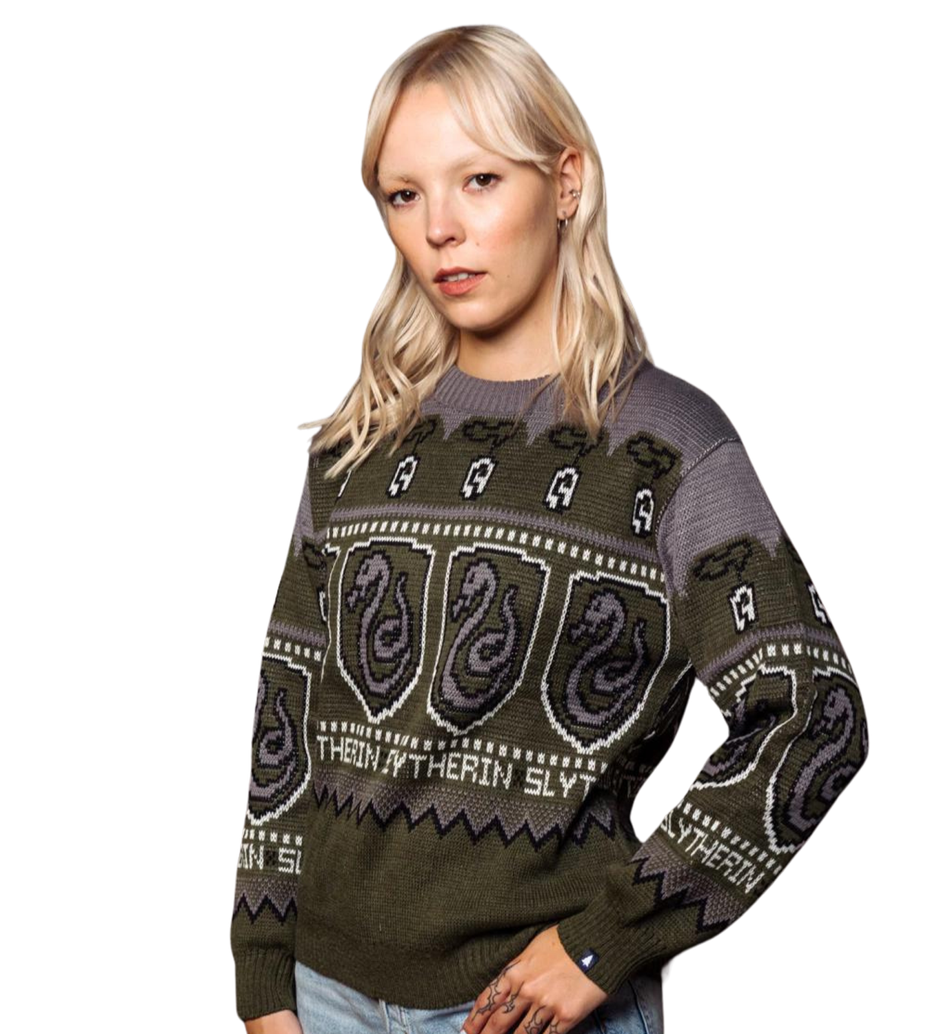 Slytherin Sweater-0
