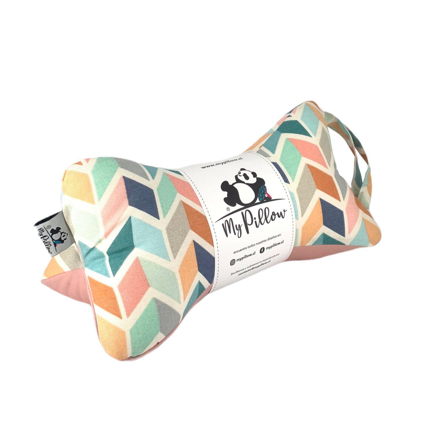 Cojin/ Almohada/ My Pillow Mosaico Rosa  -0