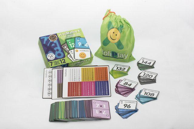Cartas Aprende a Multiplicar con HoliMaths X 1-12-2